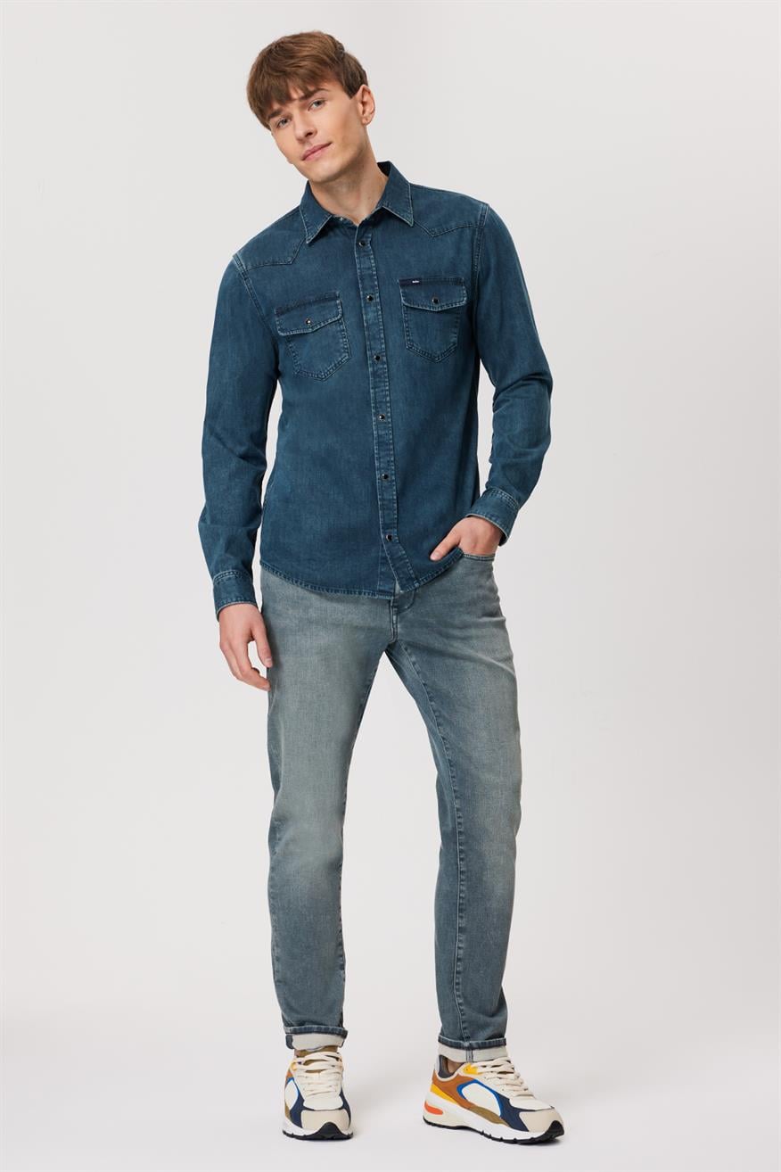 Jack Erkek Jean Pantolon Judas Oıl Green