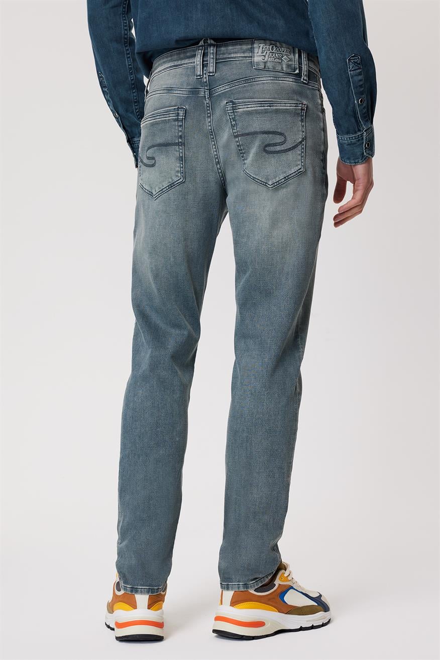 Jack Yüksek Bel Dar Kesim Dar Paça Yeşil Erkek Jean Pantolon - Lee