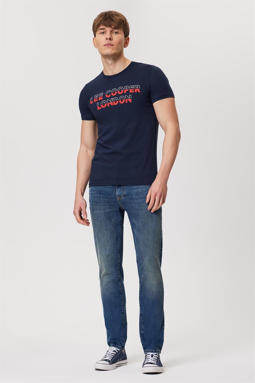 Jack Erkek Jean Pantolon Kırwan Blue Rınsed