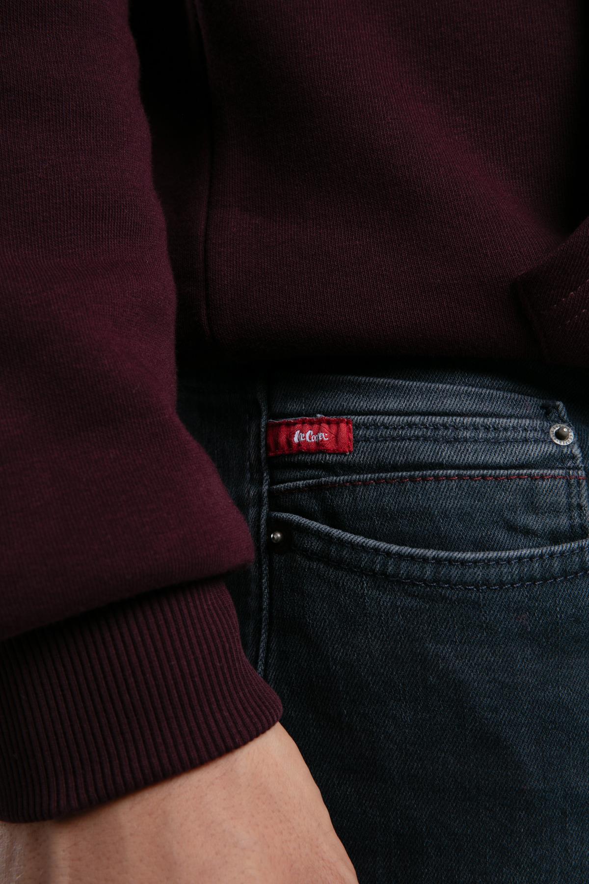 Jack Orta Bel Dar Kesim Dar Paça Mavi Erkek Jean Pantolon