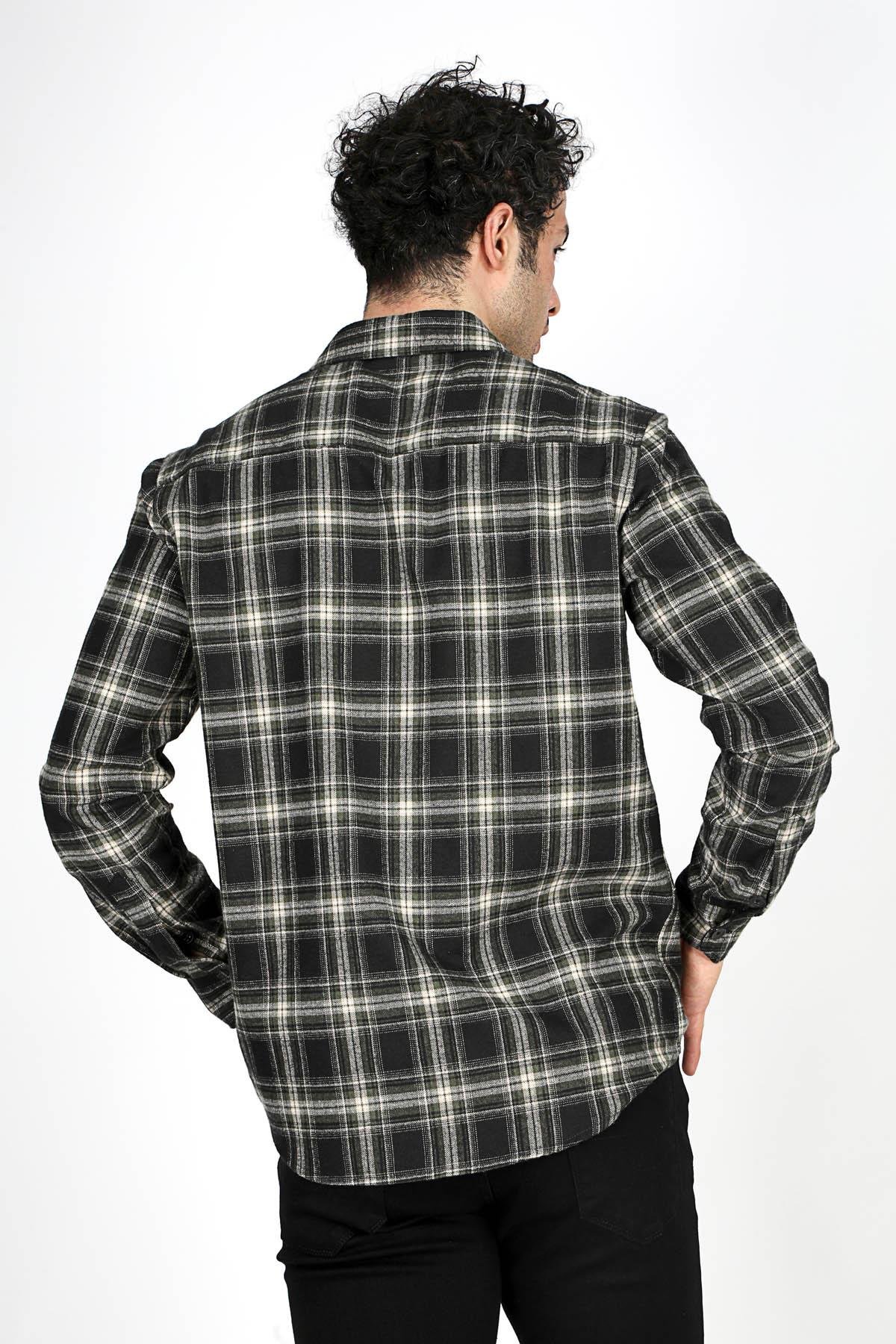 JADE ERKEK DOKUMA U.KOL GÖMLEK