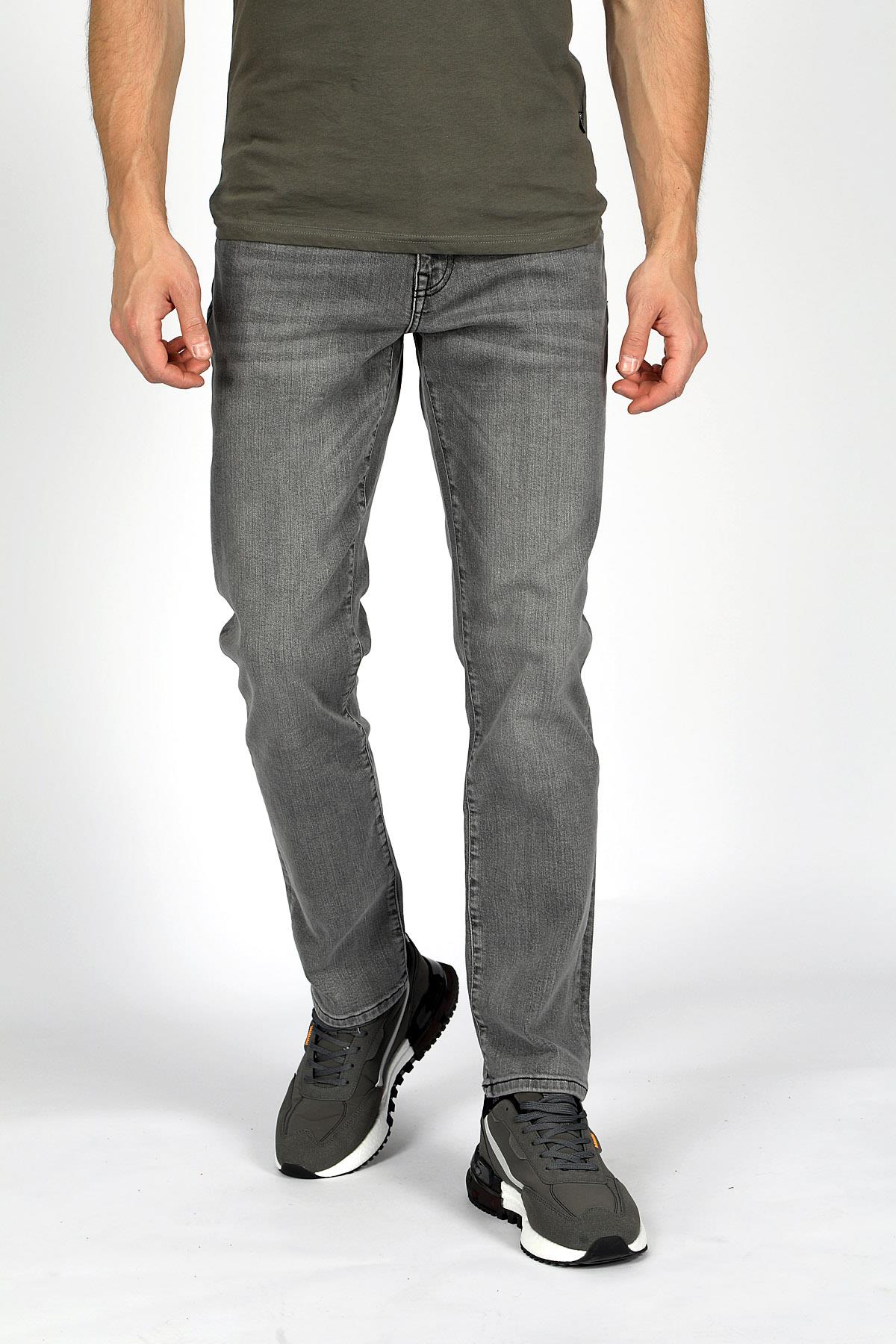 Jagger Erkek Slim Straight Fit Ellery Midnight Mid Jean