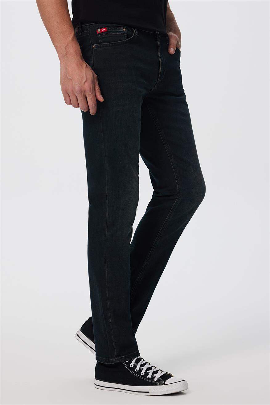 Jagger Normal Bel Dar Kesim Düz Paça Yeşil Erkek Jean Pantolon
