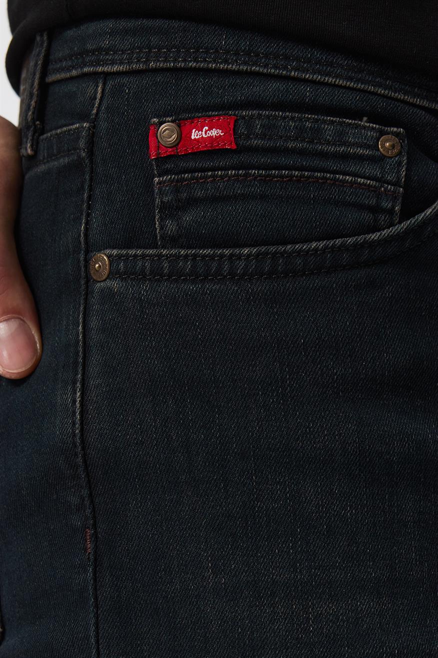 Jagger Normal Bel Dar Kesim Düz Paça Yeşil Erkek Jean Pantolon