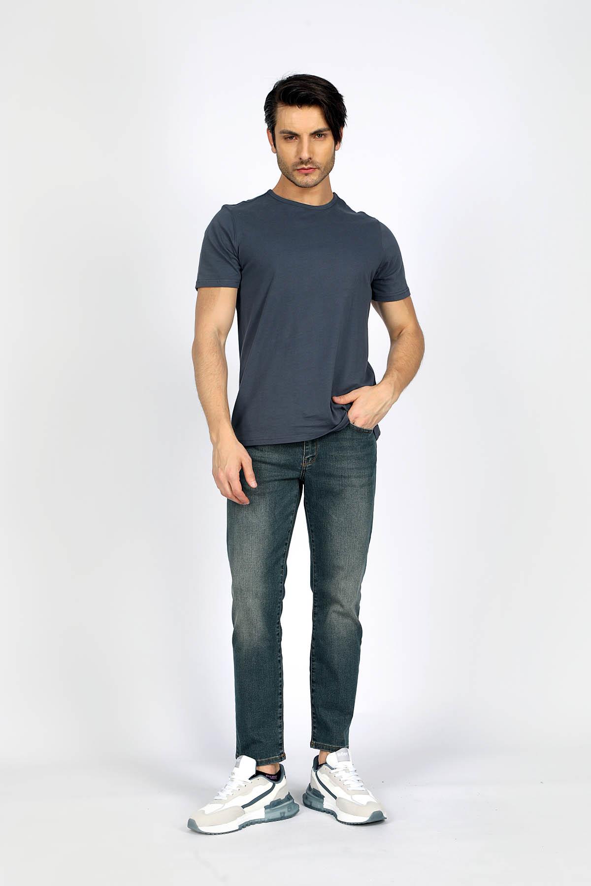 Jagger Erkek Jean Pantolon Octopus Jnb Stone