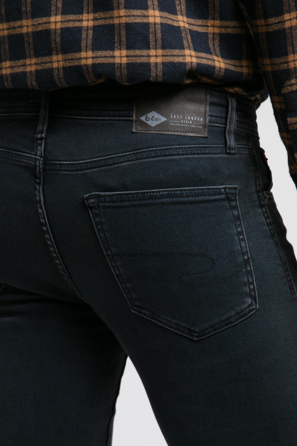 Jagger Normal Bel Dar Kesim Düz Paça Gri Erkek Jean Pantolon