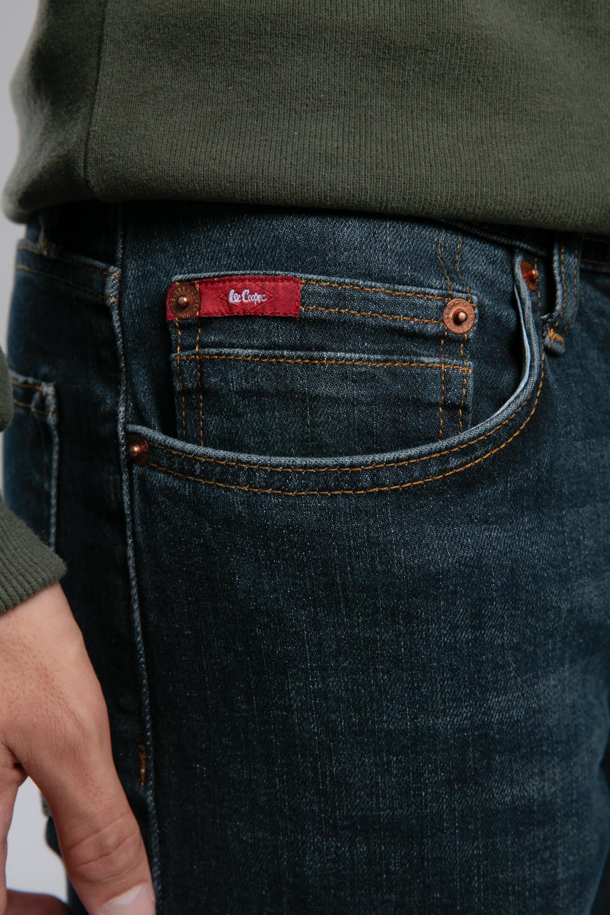 Jagger Normal Bel Dar Kesim Düz Paça Harder Juniper Dark Erkek Jean Pantolon