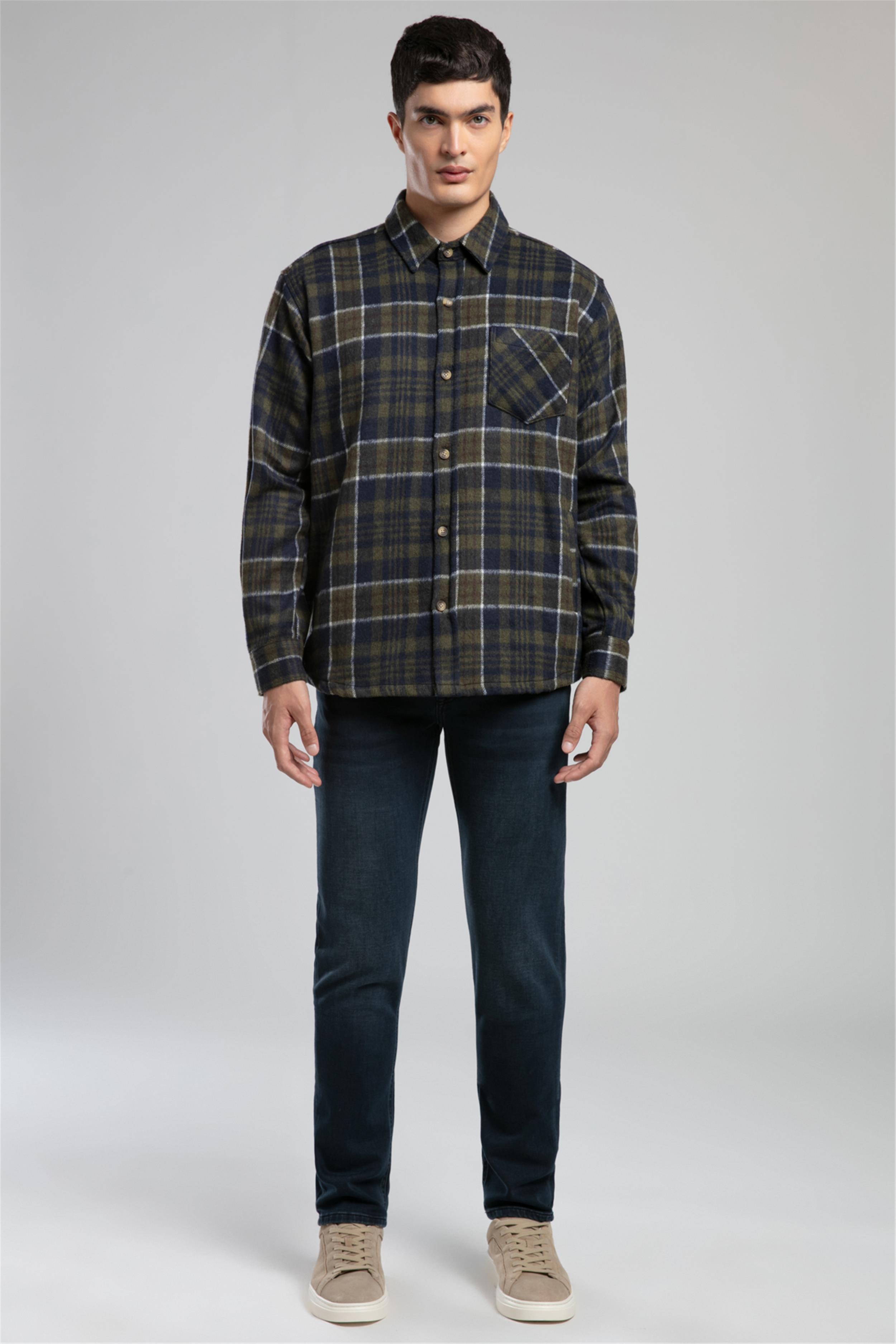 Jagger Normal Bel Dar Kesim Düz Paça Mavi Erkek Jean Pantolon