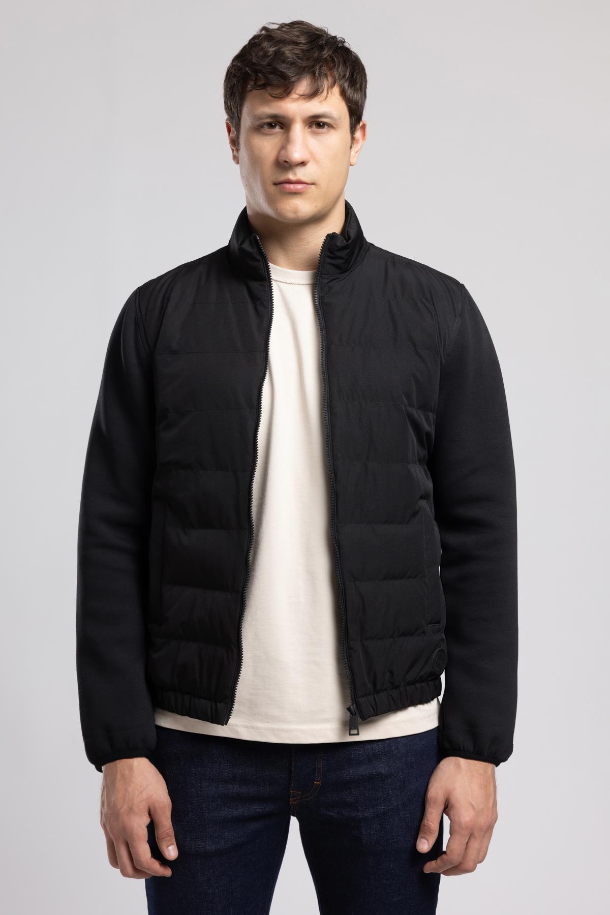 Jawed Erkek Dik Yaka Mont Siyah - Lee Cooper Türkiye