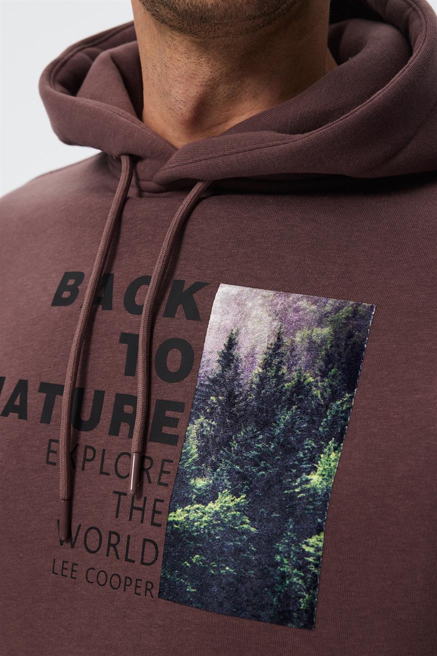 Jerome Erkek Sweatshırt Gül Kurusu 