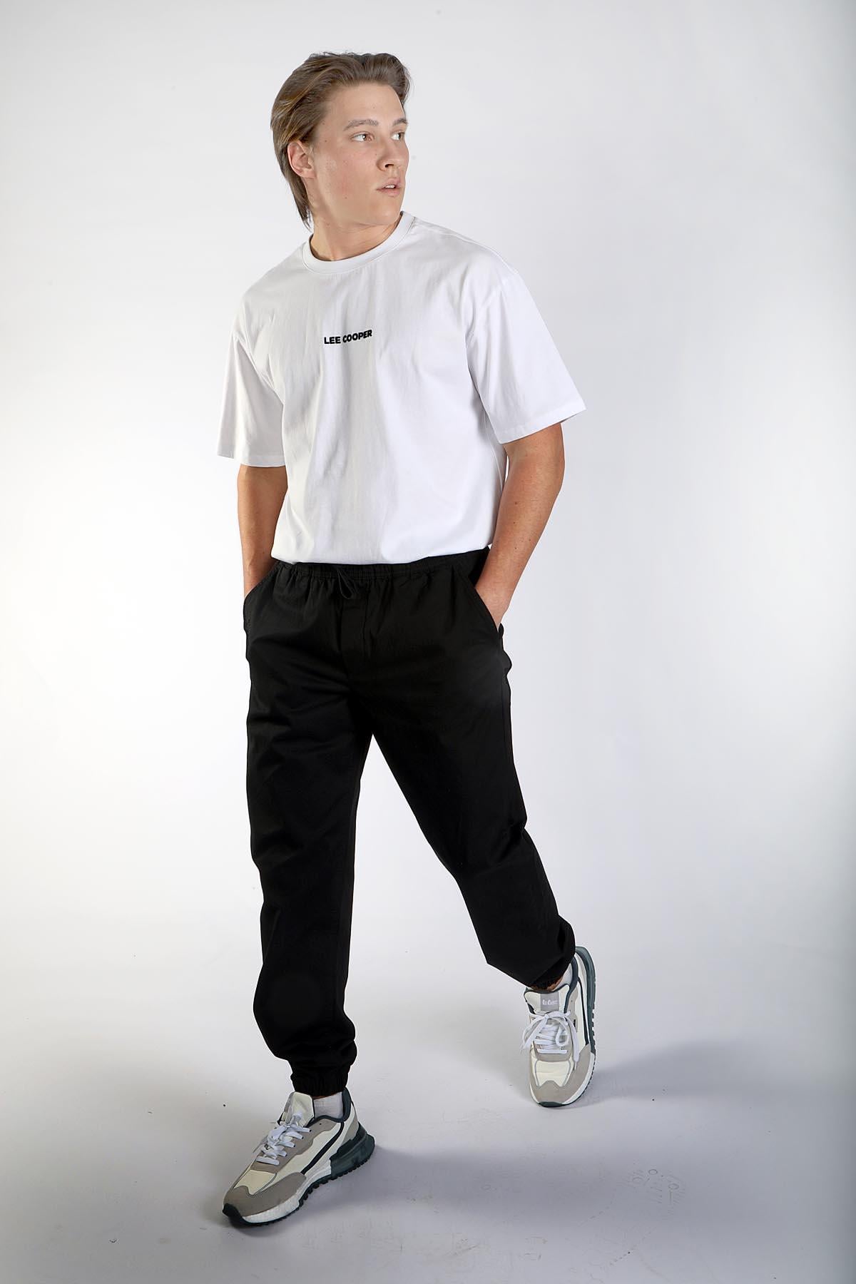 Jogger 2 Erkek Dokuma Pantolon Siyah