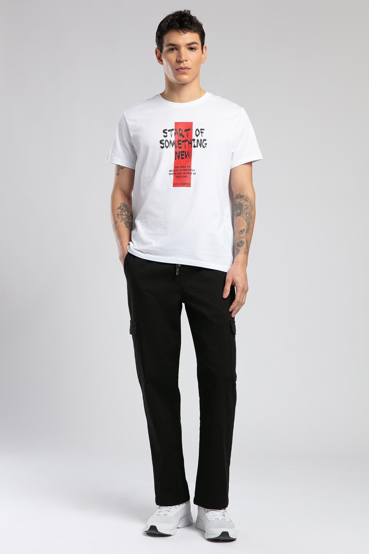 Jogger Cargo Erkek Dokuma Pantolon