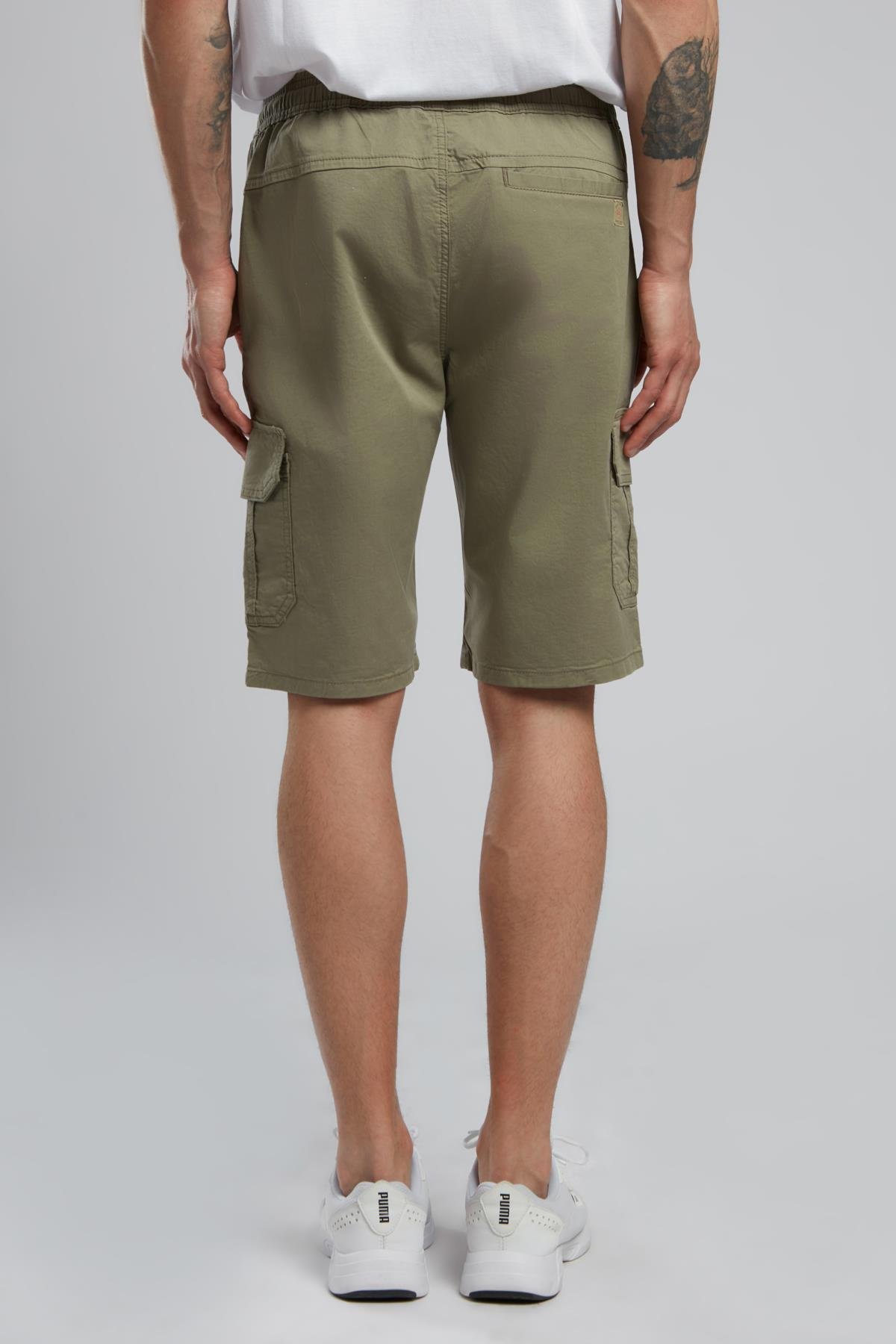 Jogger Cargo Erkek Dokuma Şort