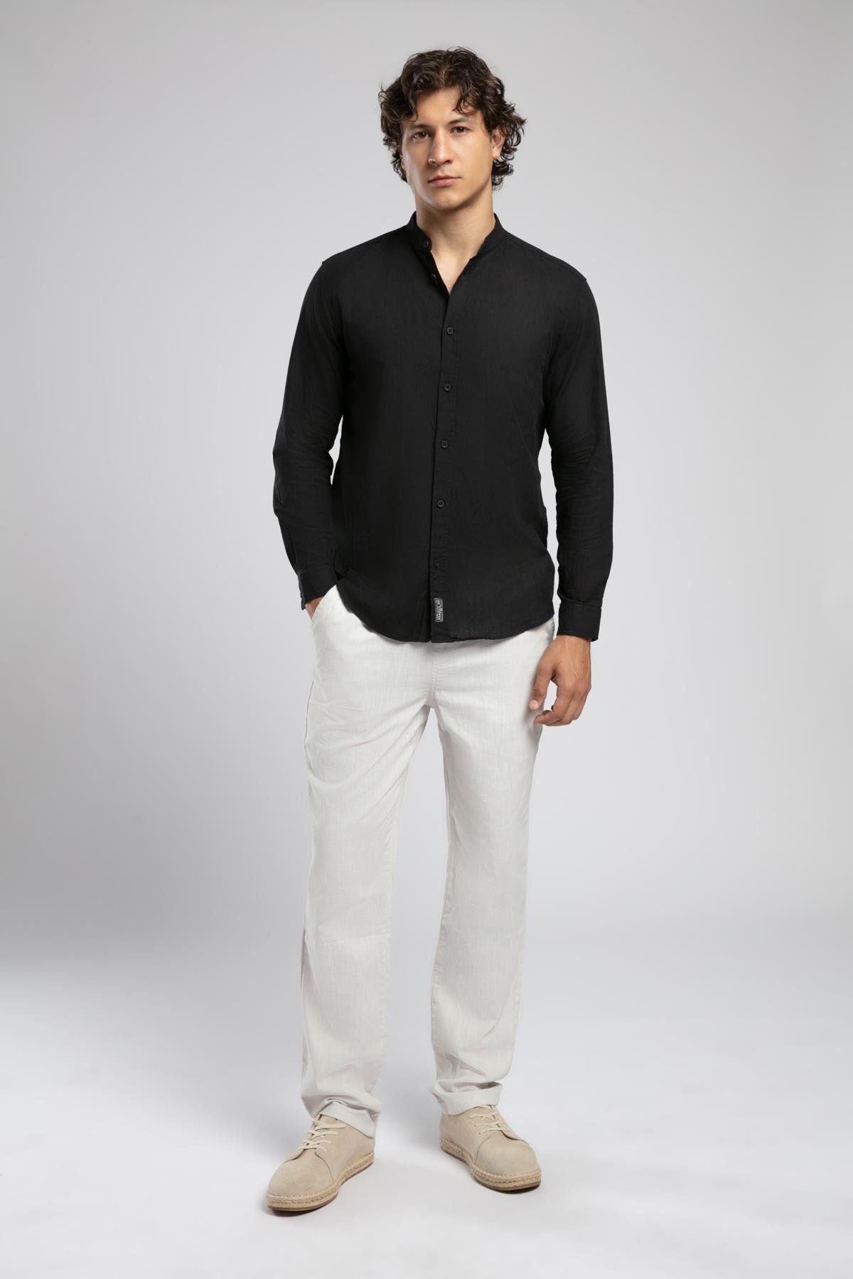 Julsa Erkek U.Kol Dokuma Gömlek