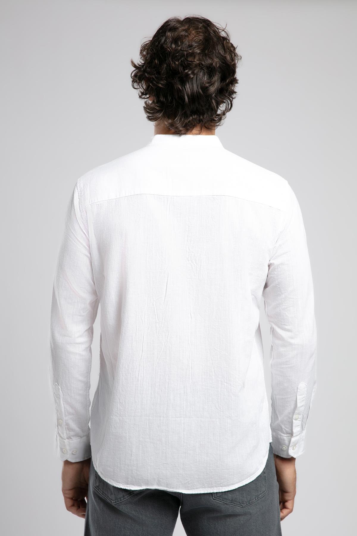 Julsa Erkek U.Kol Dokuma Gömlek