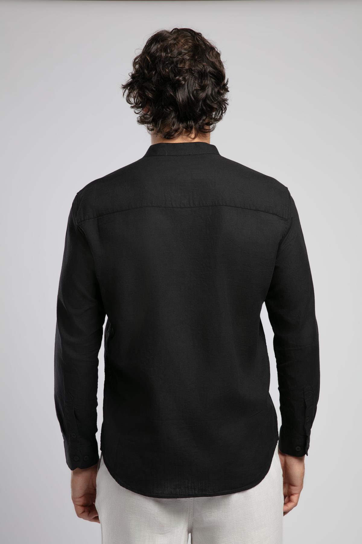 Julsa Erkek U.Kol Dokuma Gömlek