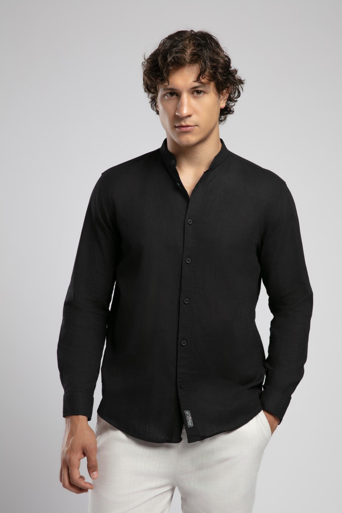 Julsa Erkek U.Kol Dokuma Gömlek