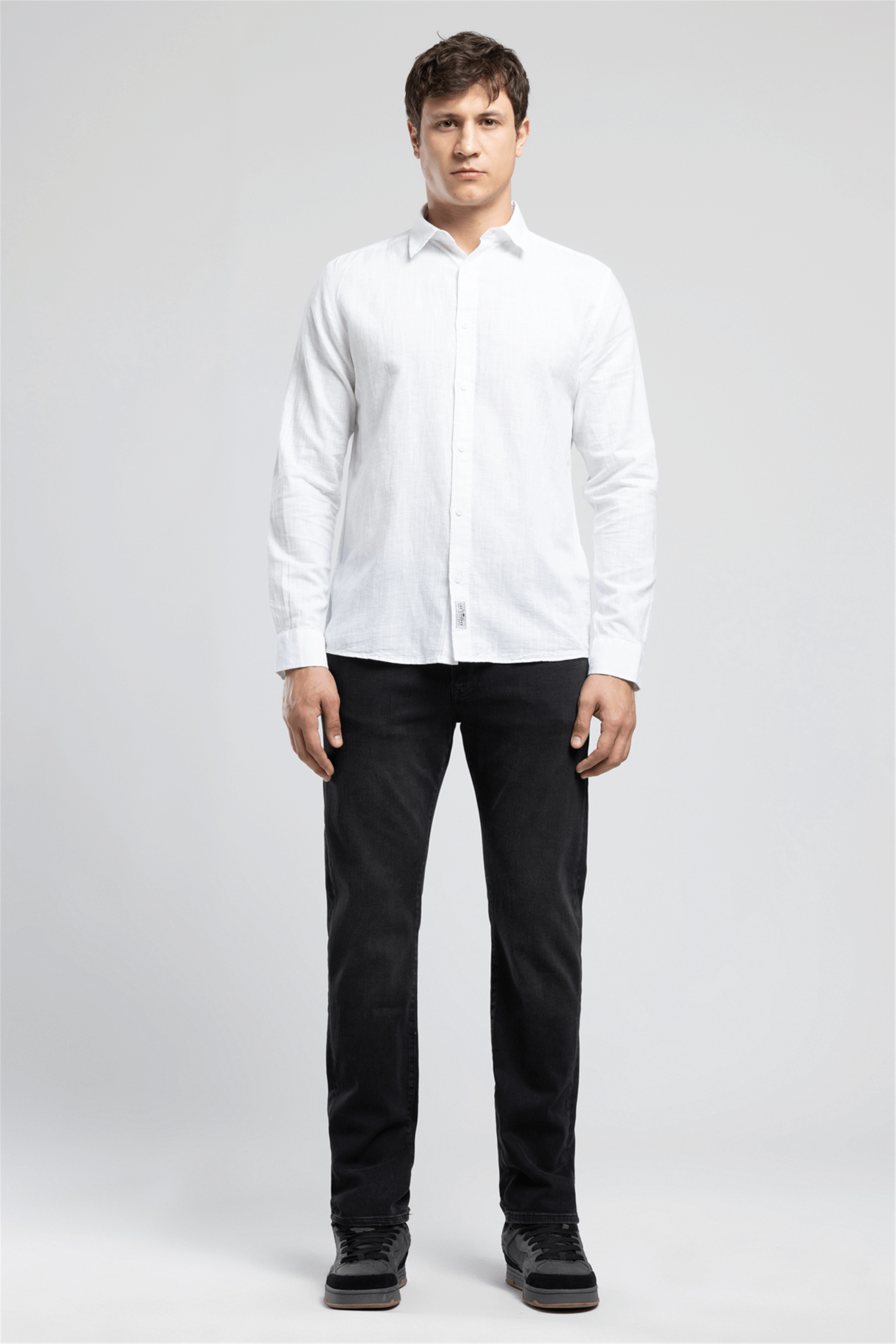 KETSA ERKEK U.KOL DOKUMA GÖMLEK