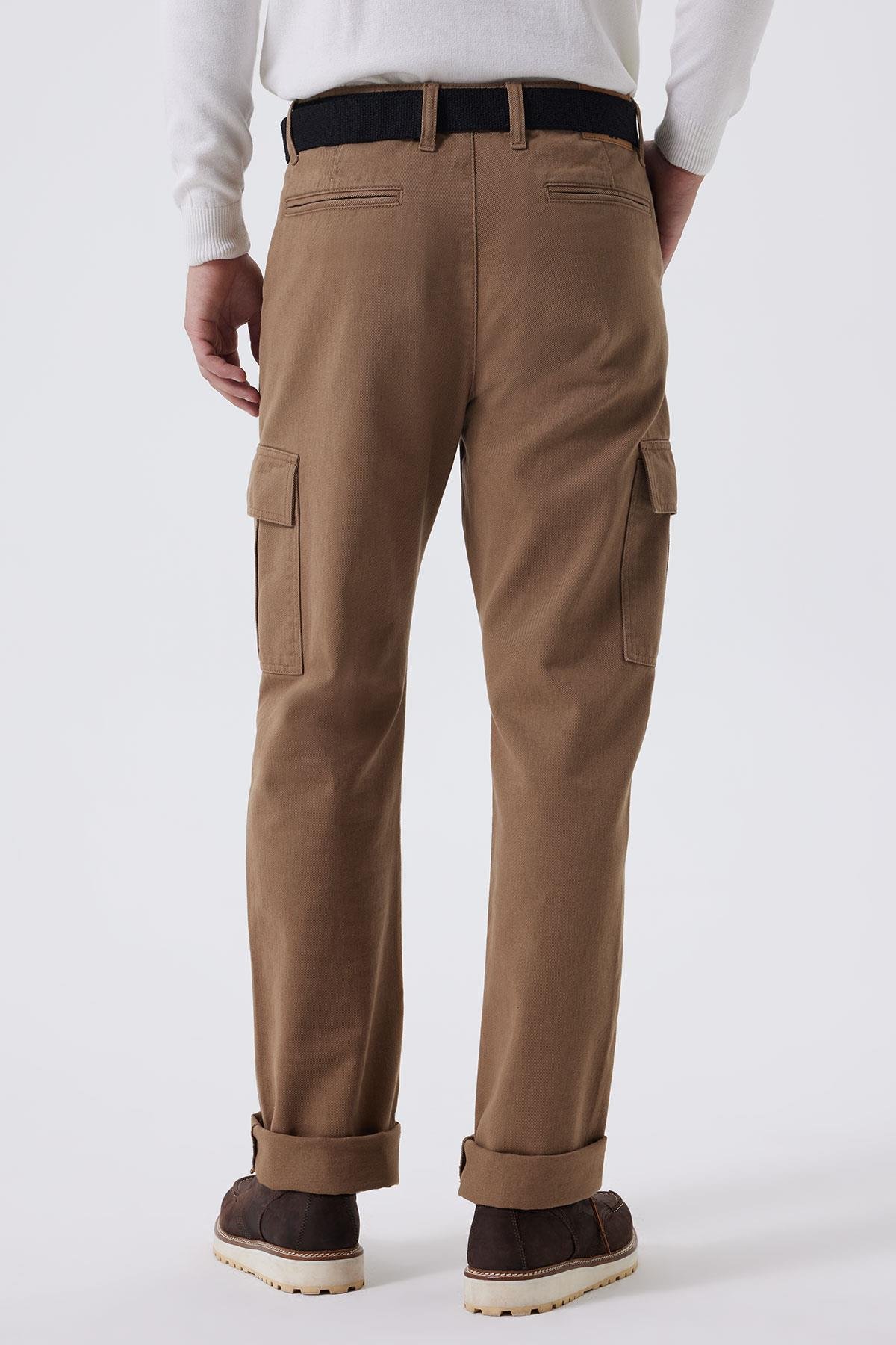 Kewın Erkek Dokuma Pantolon Taba