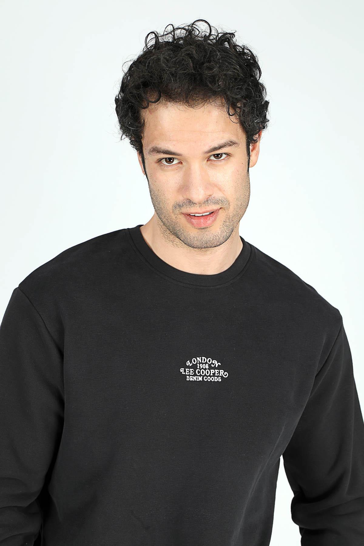 Kid Erkek O Yaka Sweatshirt Antrasit