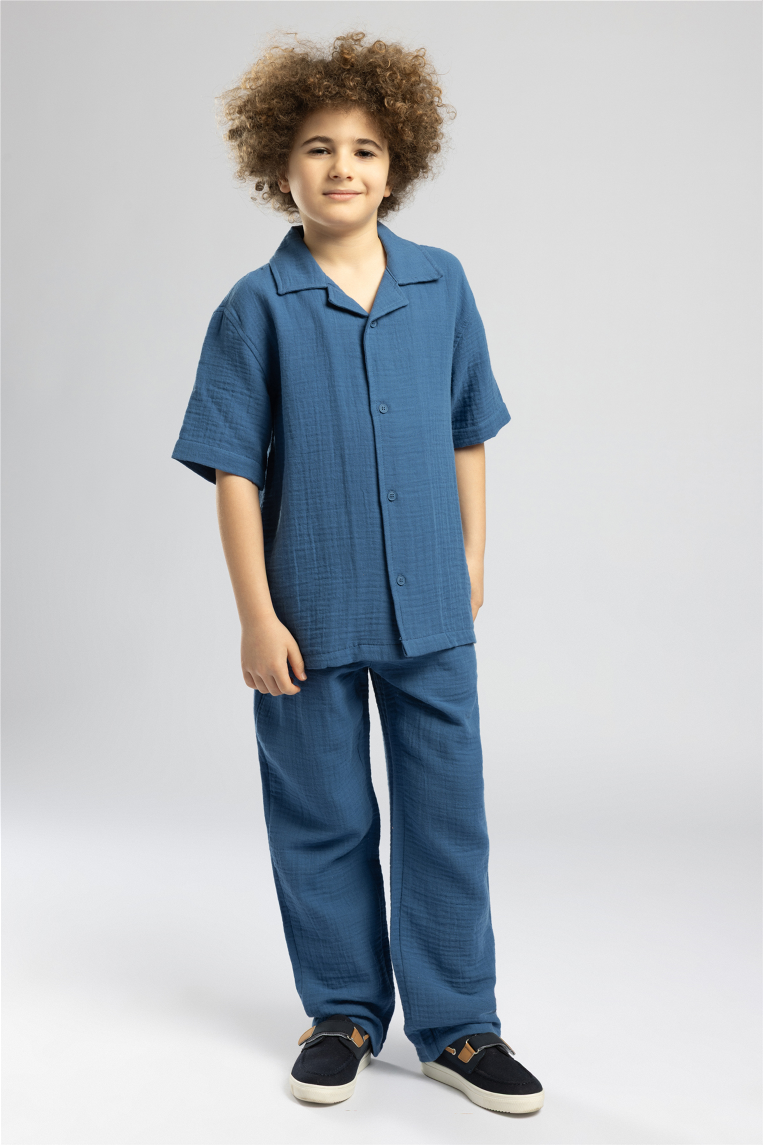 LADES ERKEK ÇOCUK K.KOL GÖMLEK