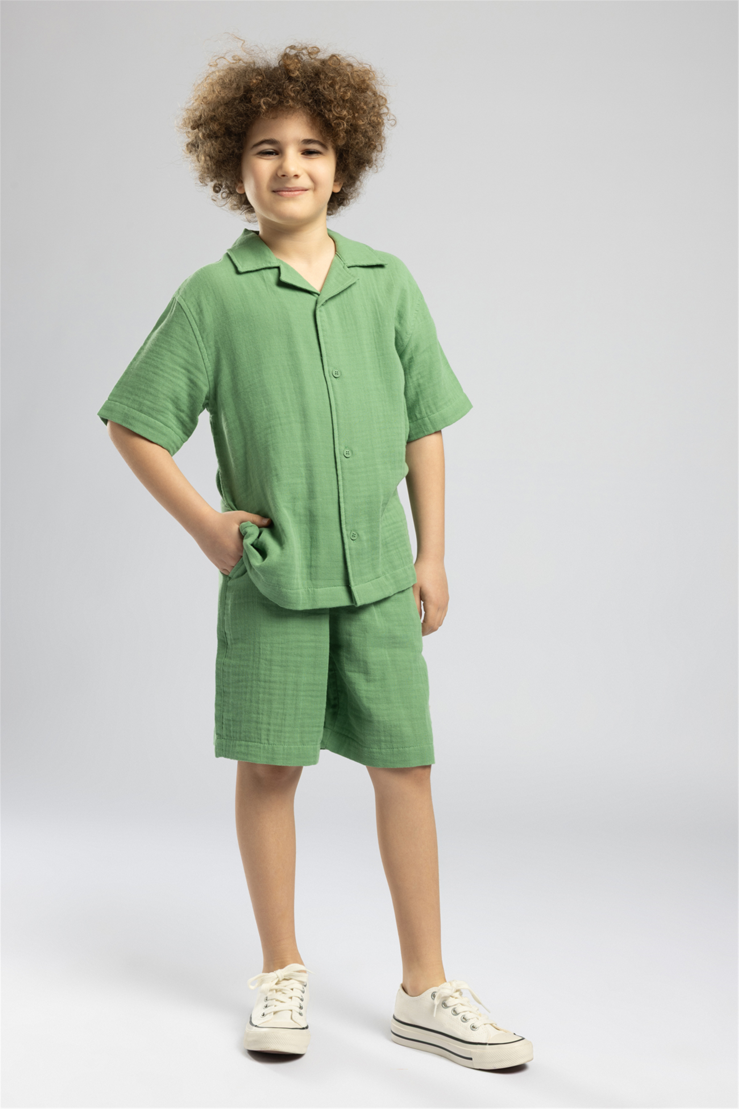 LADES ERKEK ÇOCUK K.KOL GÖMLEK