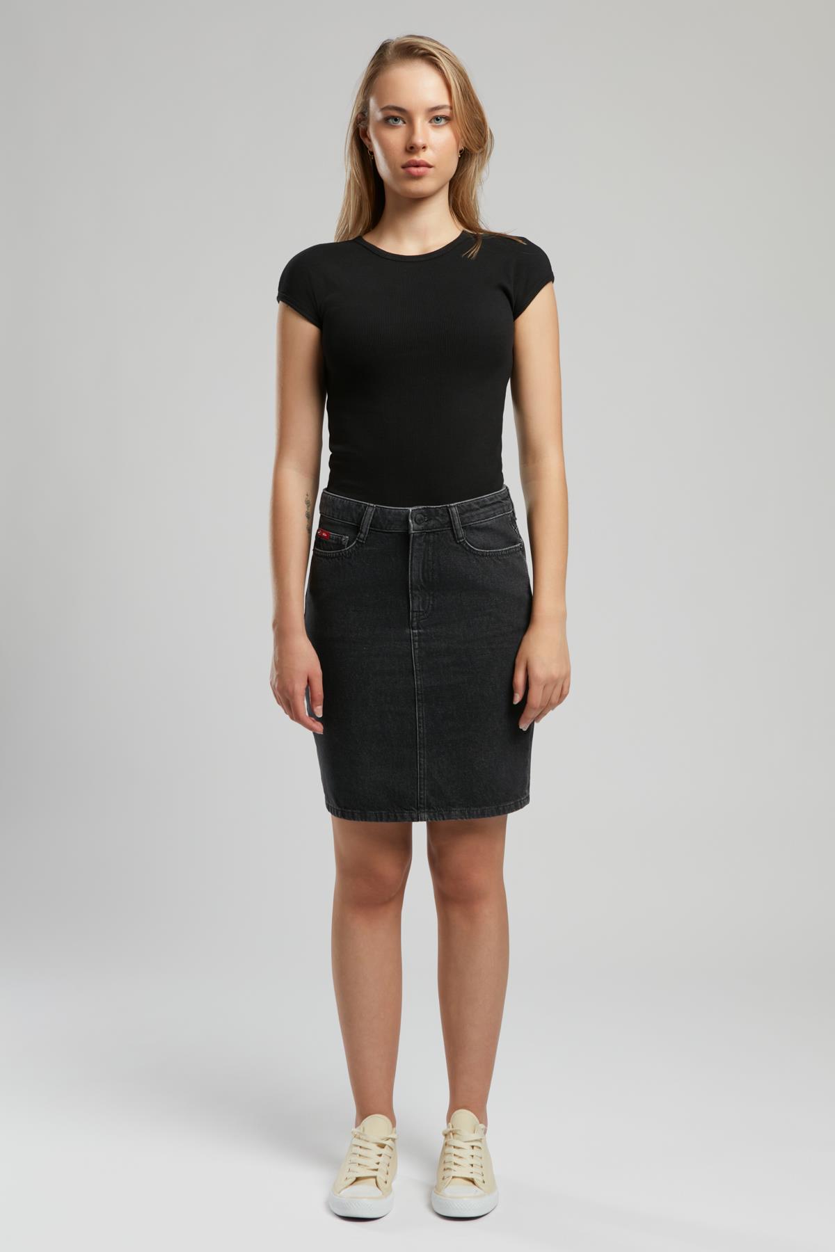 Lami 1 Kadın Jean Etek