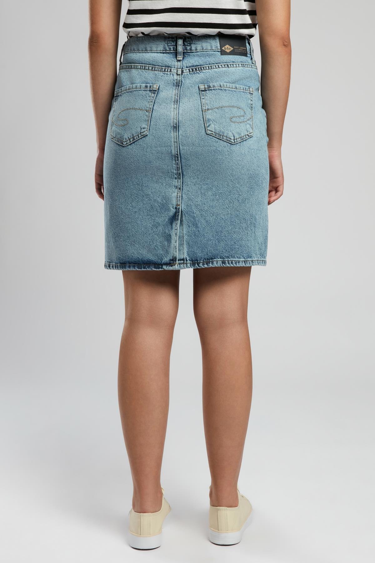 Lami 2 Kadın Jean Etek