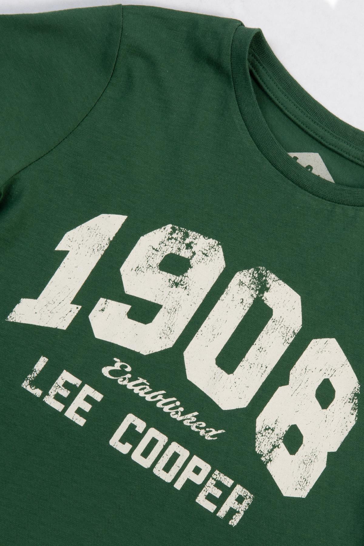 Legos Erkek Çocuk %100 Pamuk O Yaka T-Shirt Yeşil