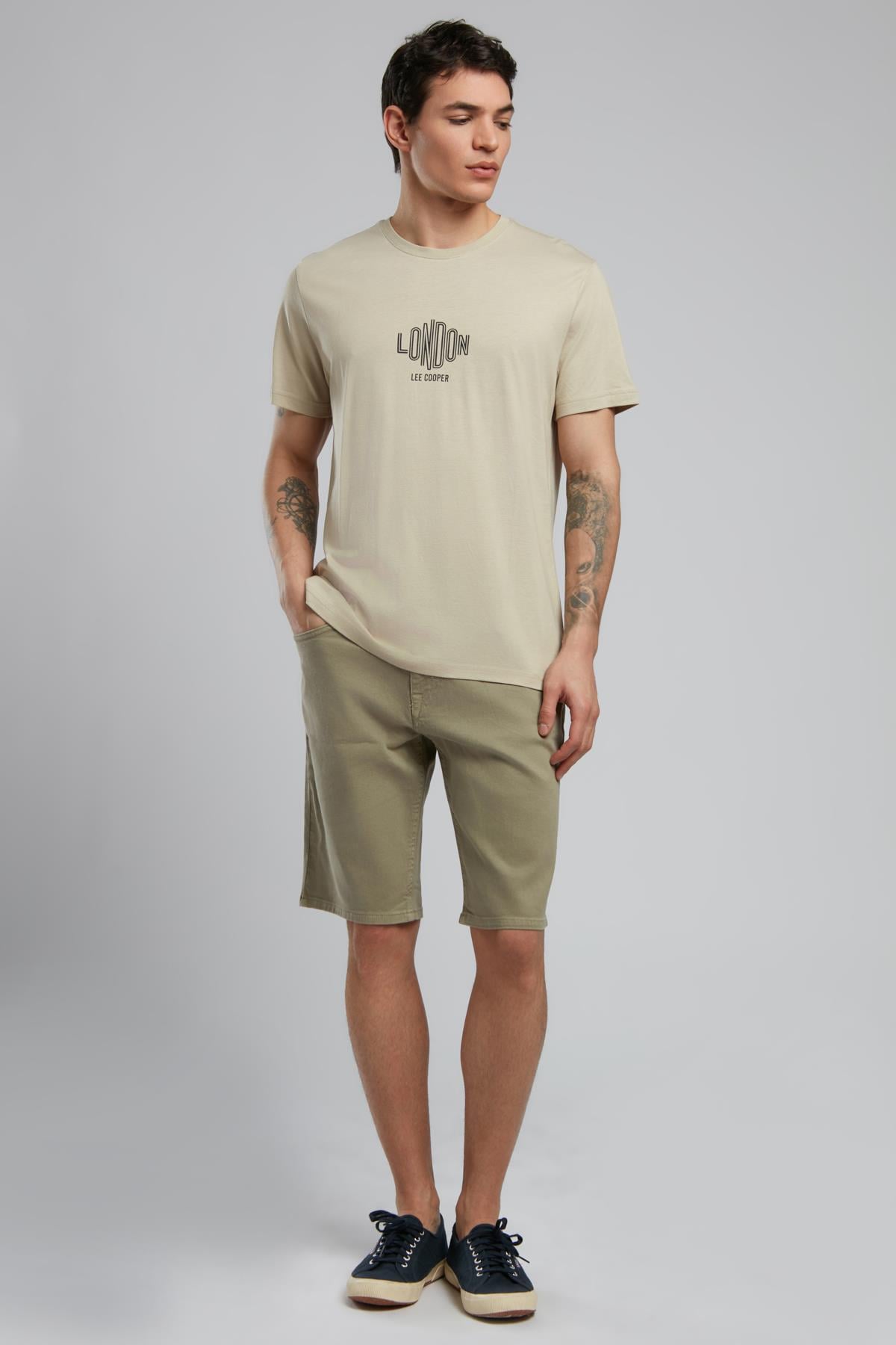 Lev Erkek O Yaka T-Shirt