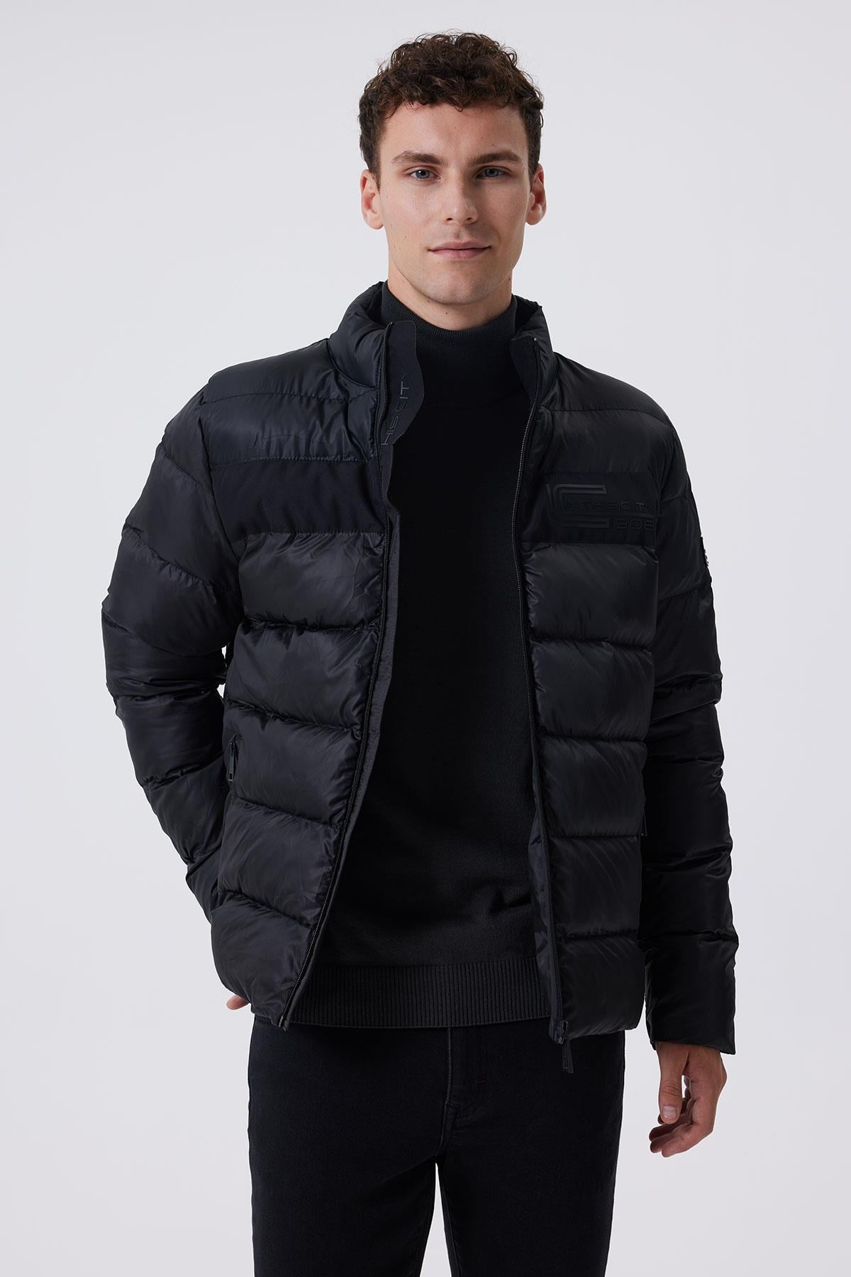 李志龍ページ Lıver Erkek Şişme Mont Siyah - Lee Cooper Türkiye