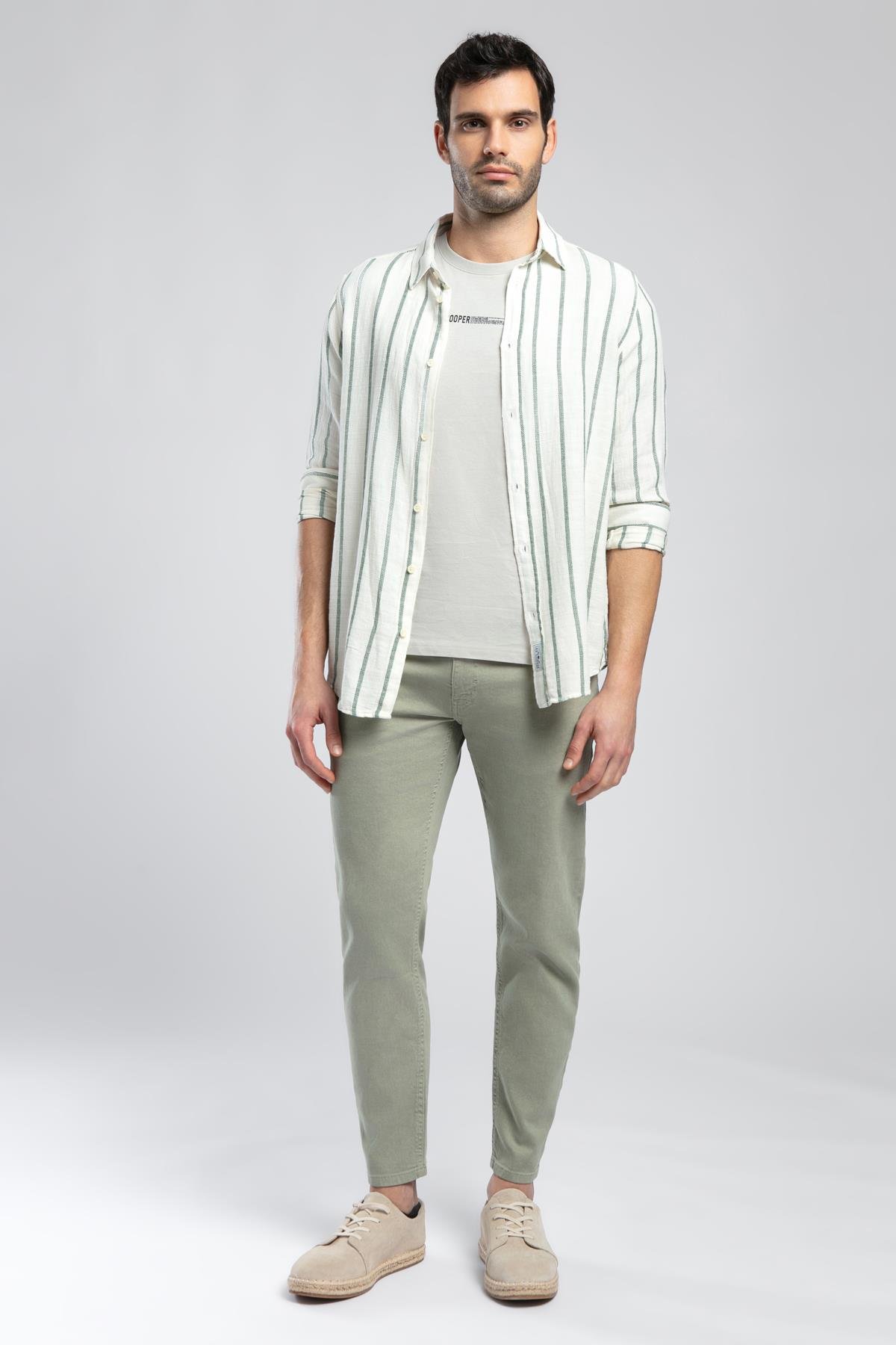 Lonce Erkek Dokuma Pantolon