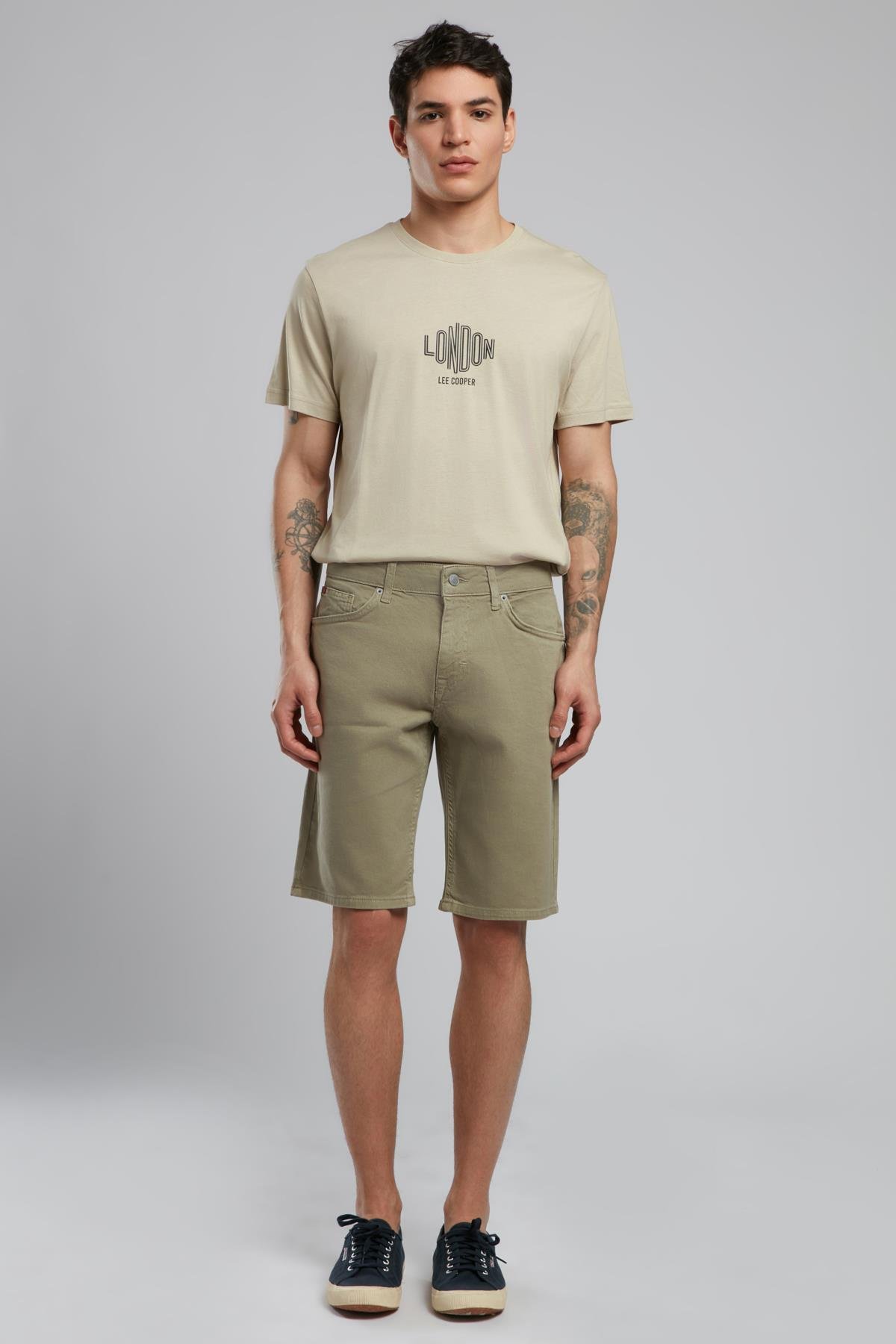 Lonceso Erkek Dokuma Şort