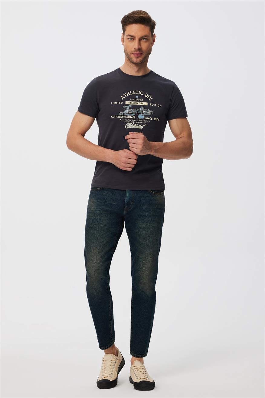 London Erkek Jean Pantolon Hıllary Dırty Blue Mıd