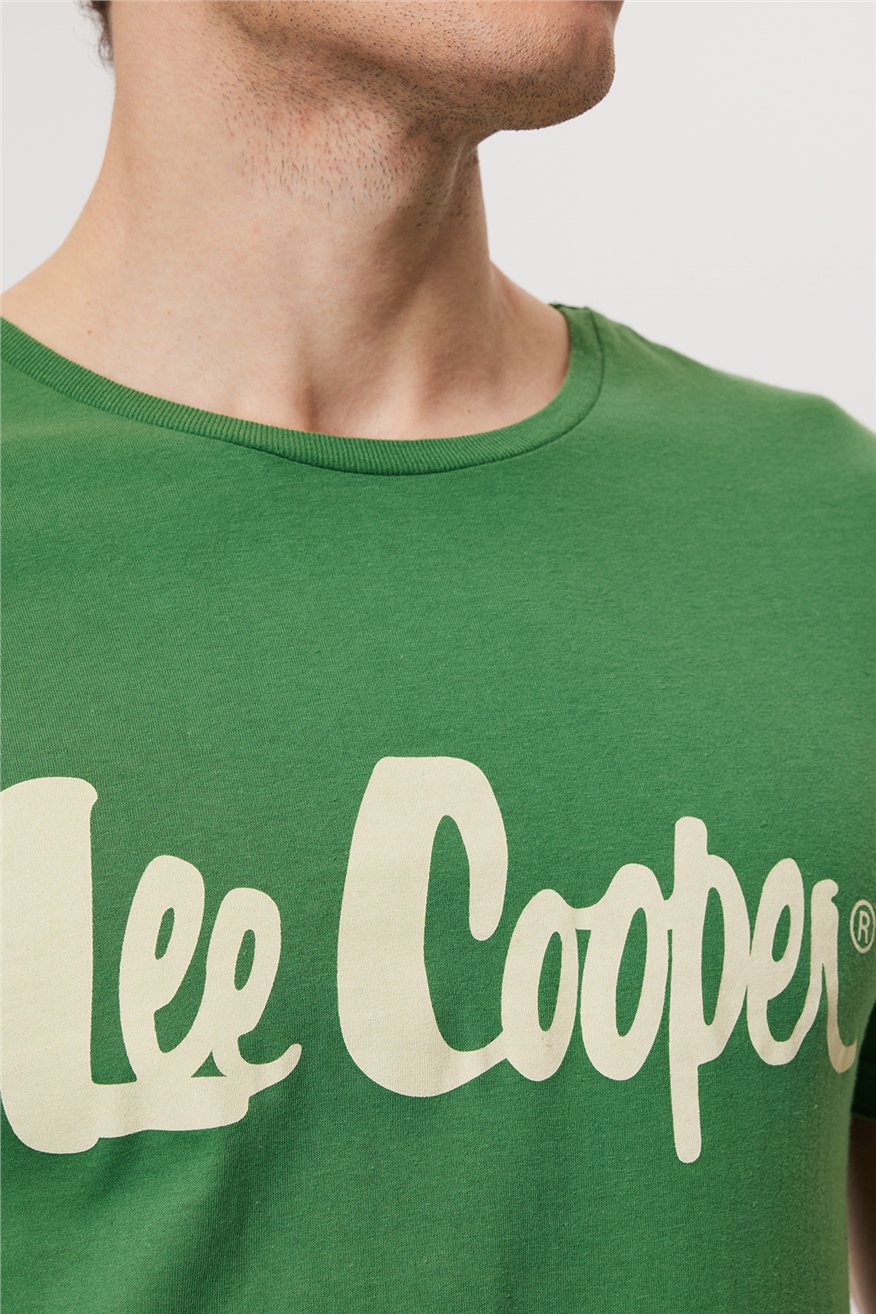 Lee Cooper Londonlogo Erkek Bisiklet Yaka T-Shirt Lacivert. 7