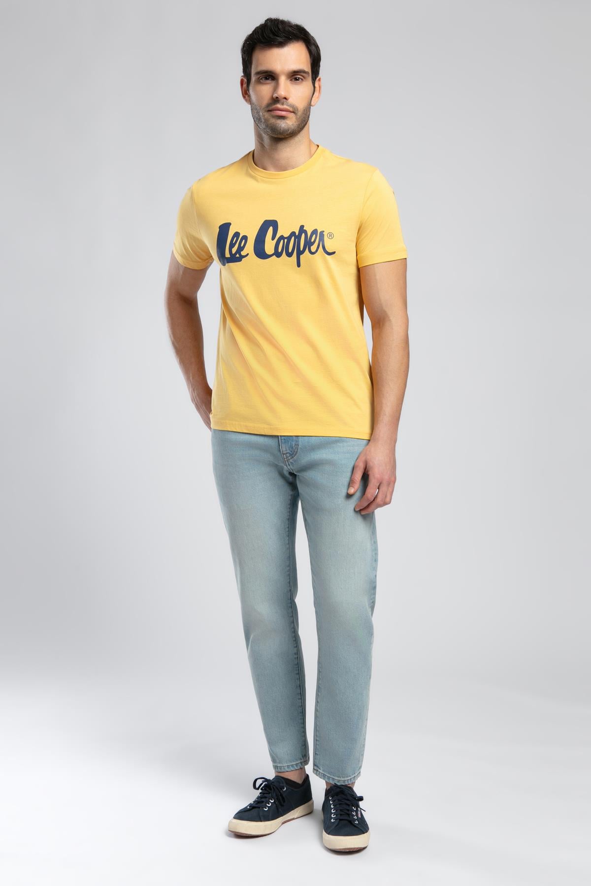 Londonlogo Erkek O Yaka T-Shirt