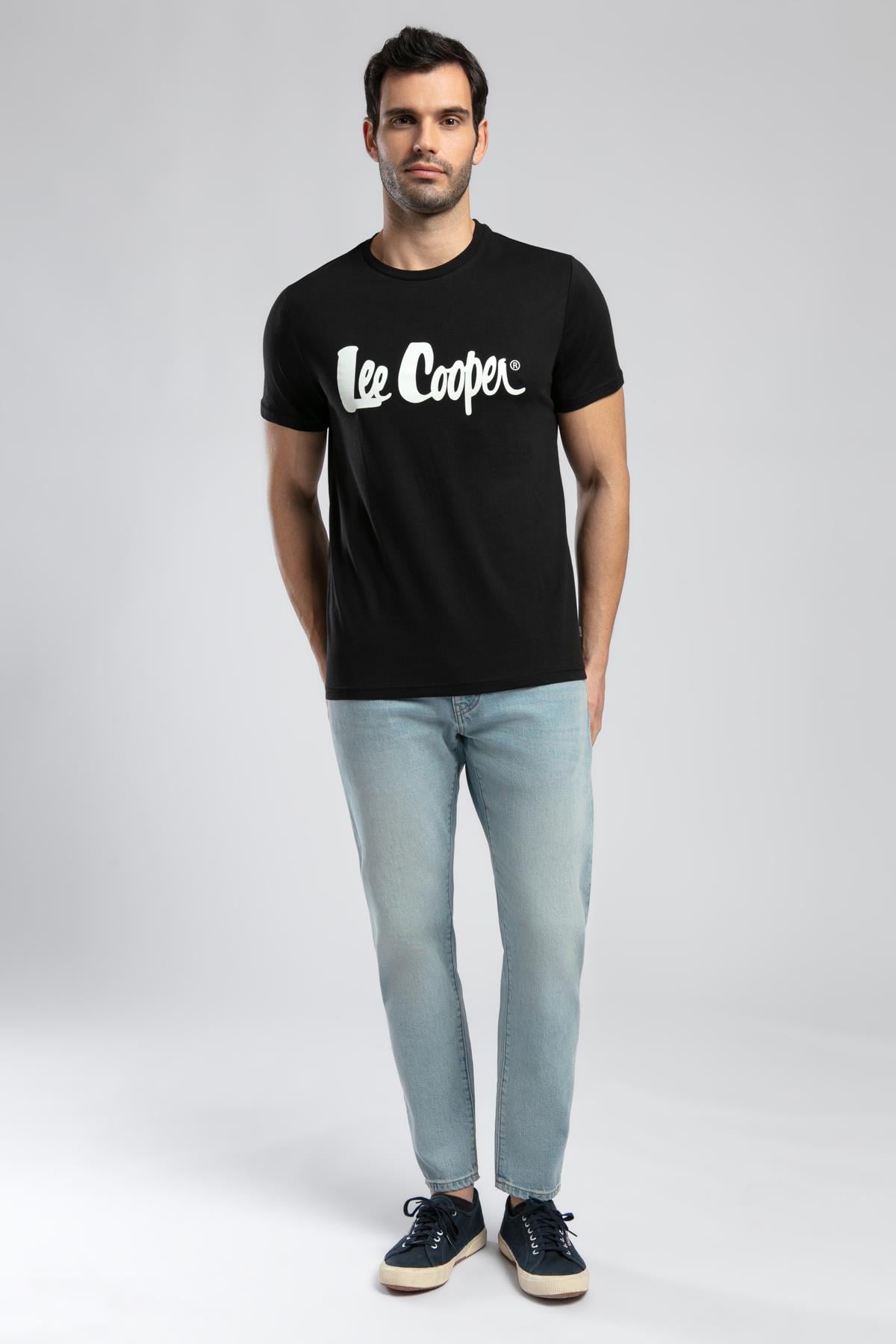 Londonlogo Erkek O Yaka T-Shirt