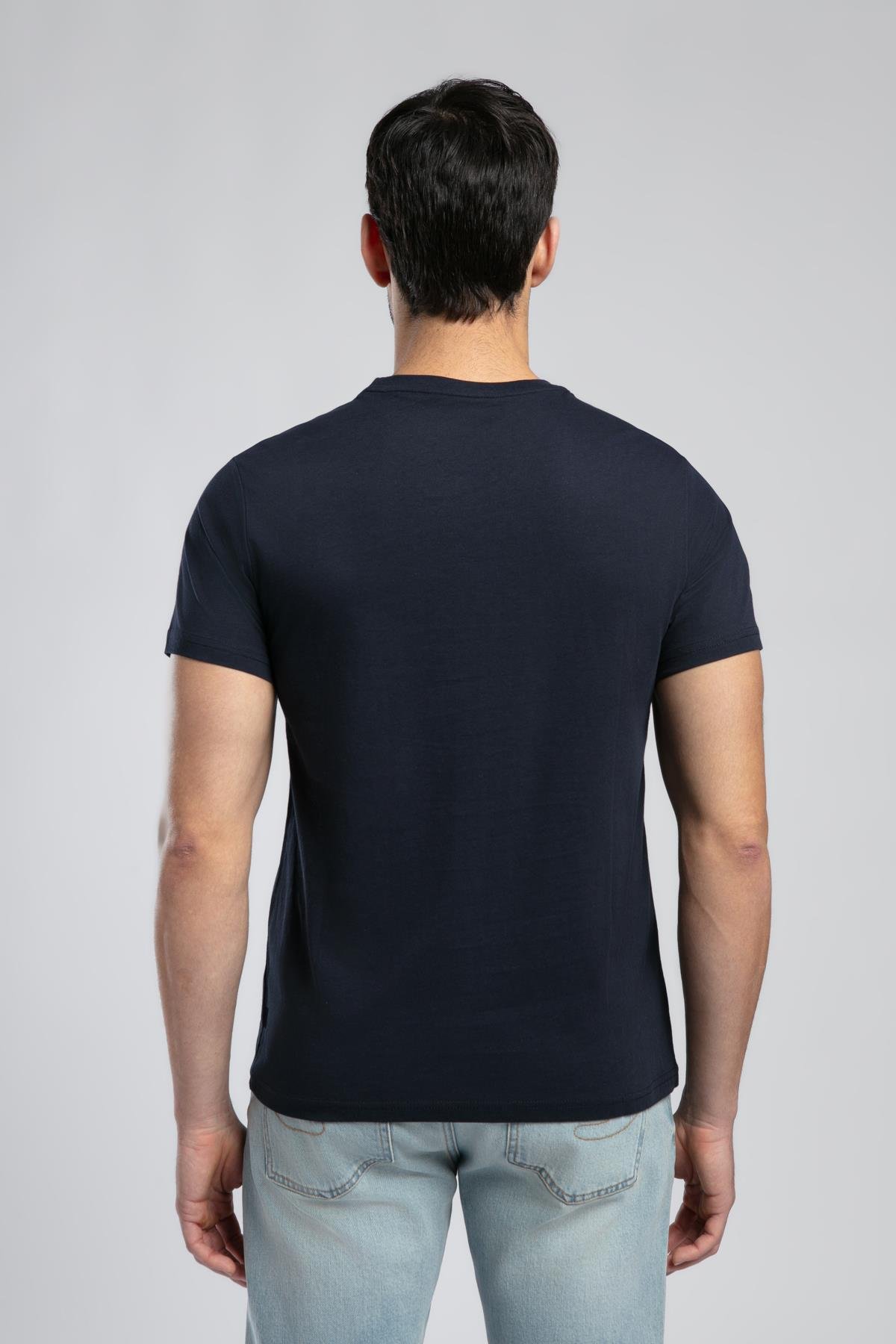 Londonlogo Erkek O Yaka T-Shirt