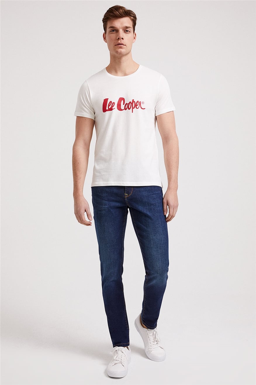 Londonlogo Erkek O Yaka T-Shirt
