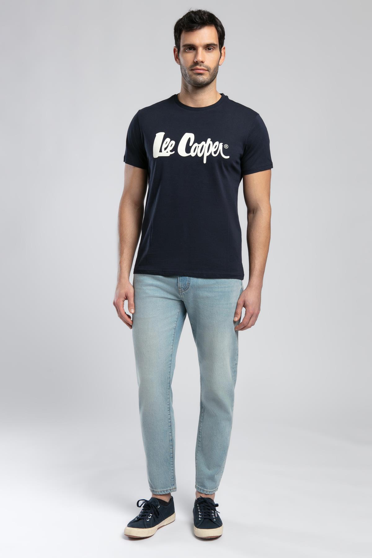 Londonlogo Erkek O Yaka T-Shirt