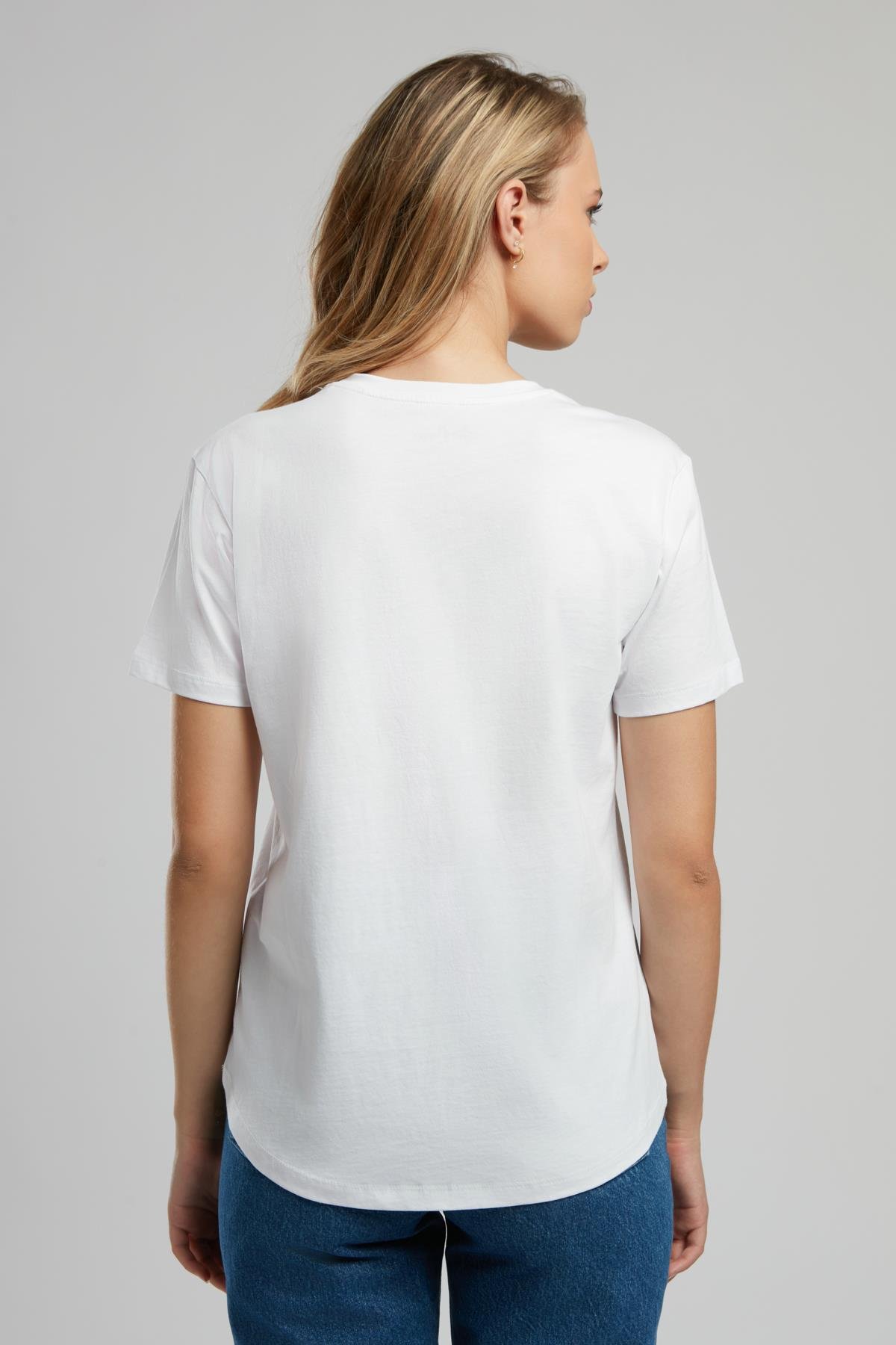 Londonlogo Kadın O Yaka T-Shirt