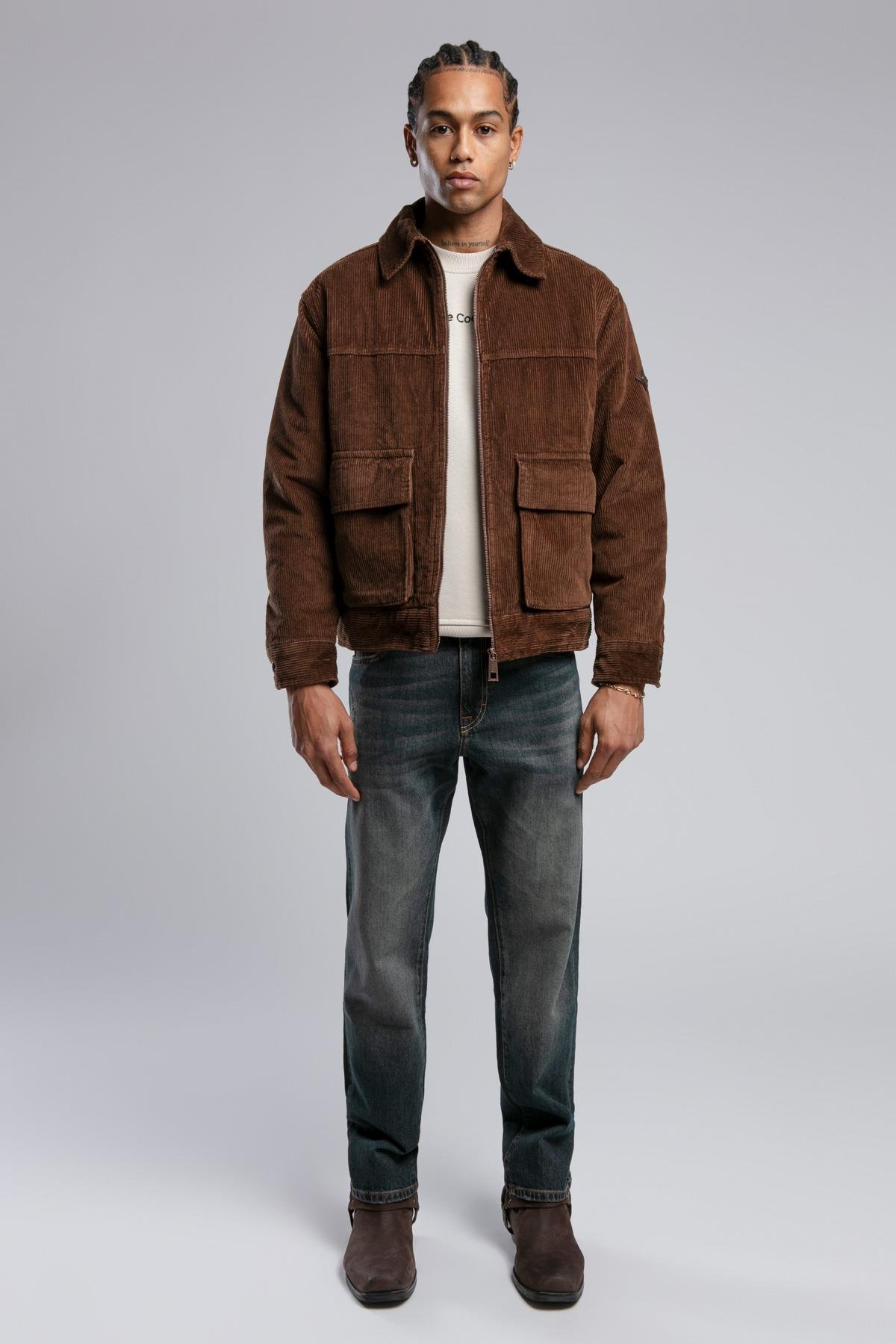 LONROY ERKEK KADİFE CEKET