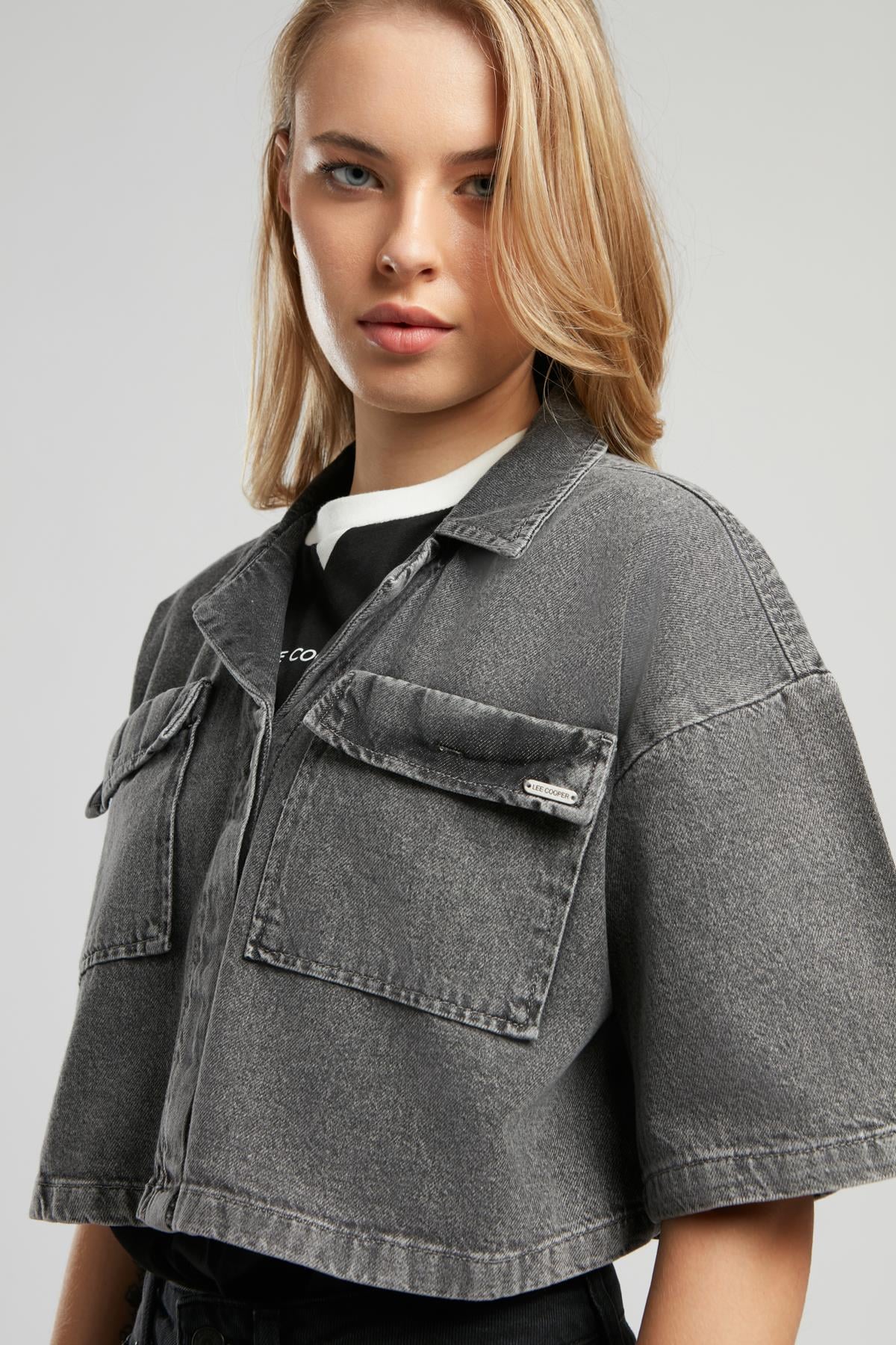 Loren 1 Kadın Jean Ceket Denim