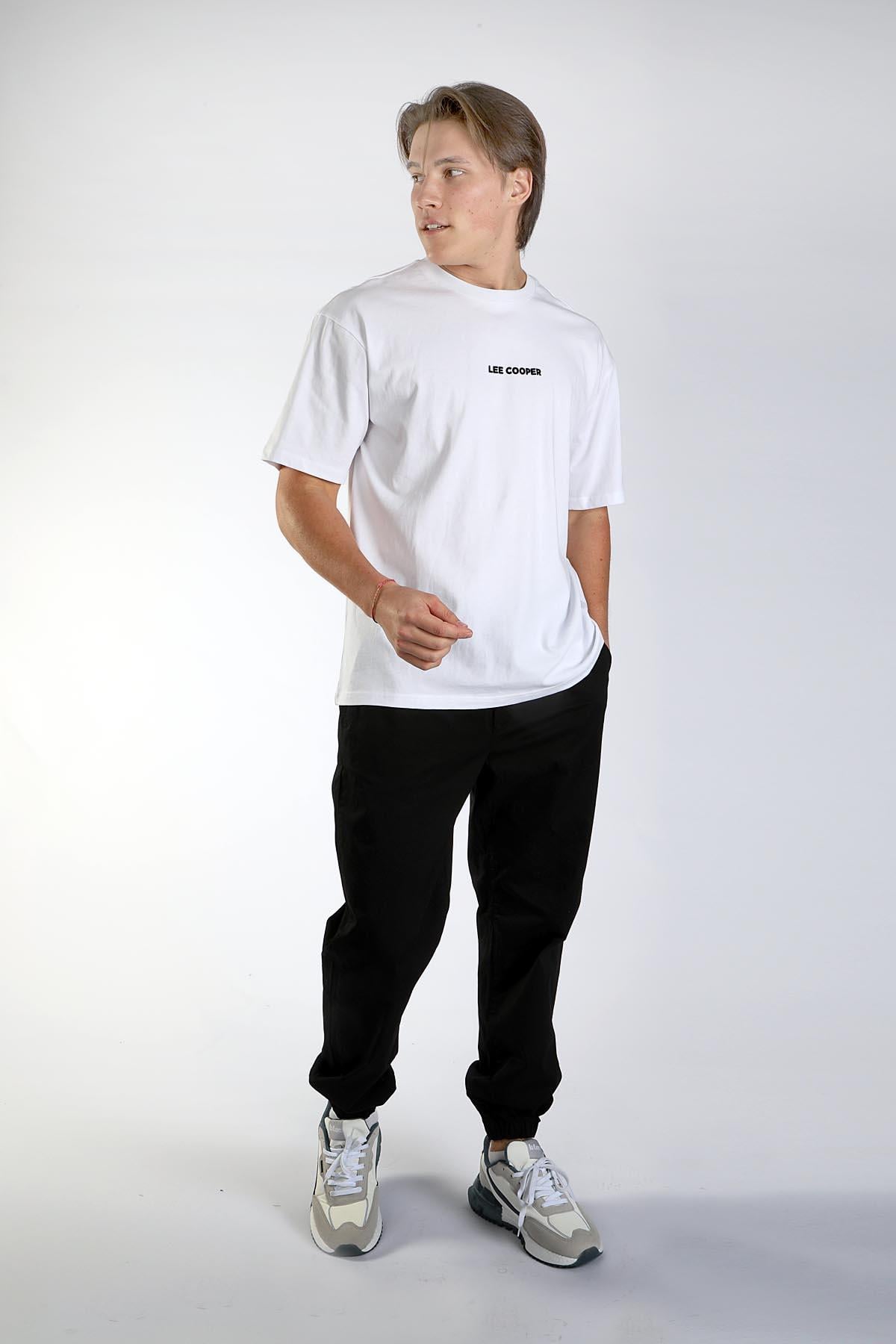 Losel Erkek O Yaka T-Shirt Beyaz