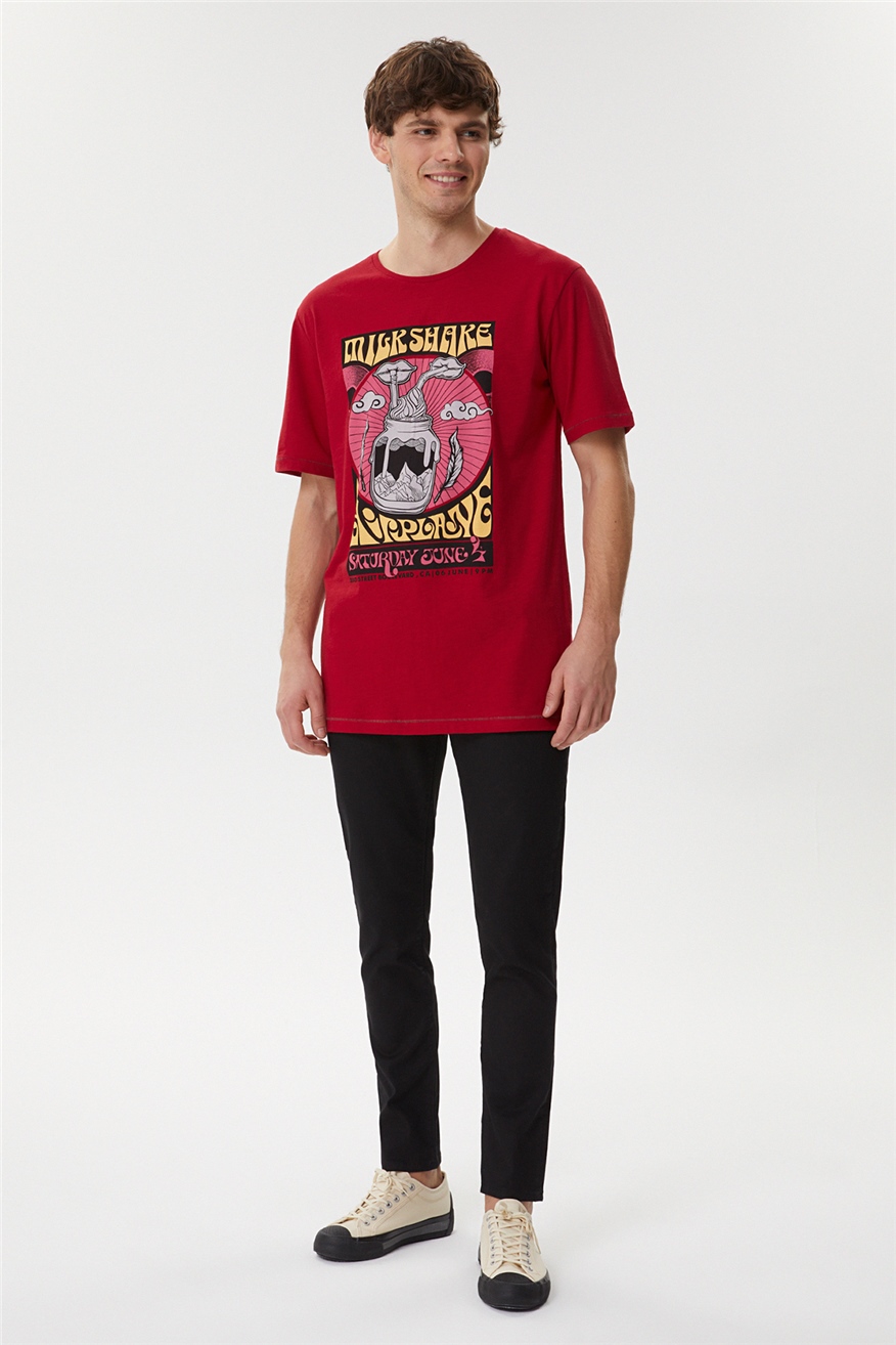 LOWELL ERKEK O YAKA T-SHIRT