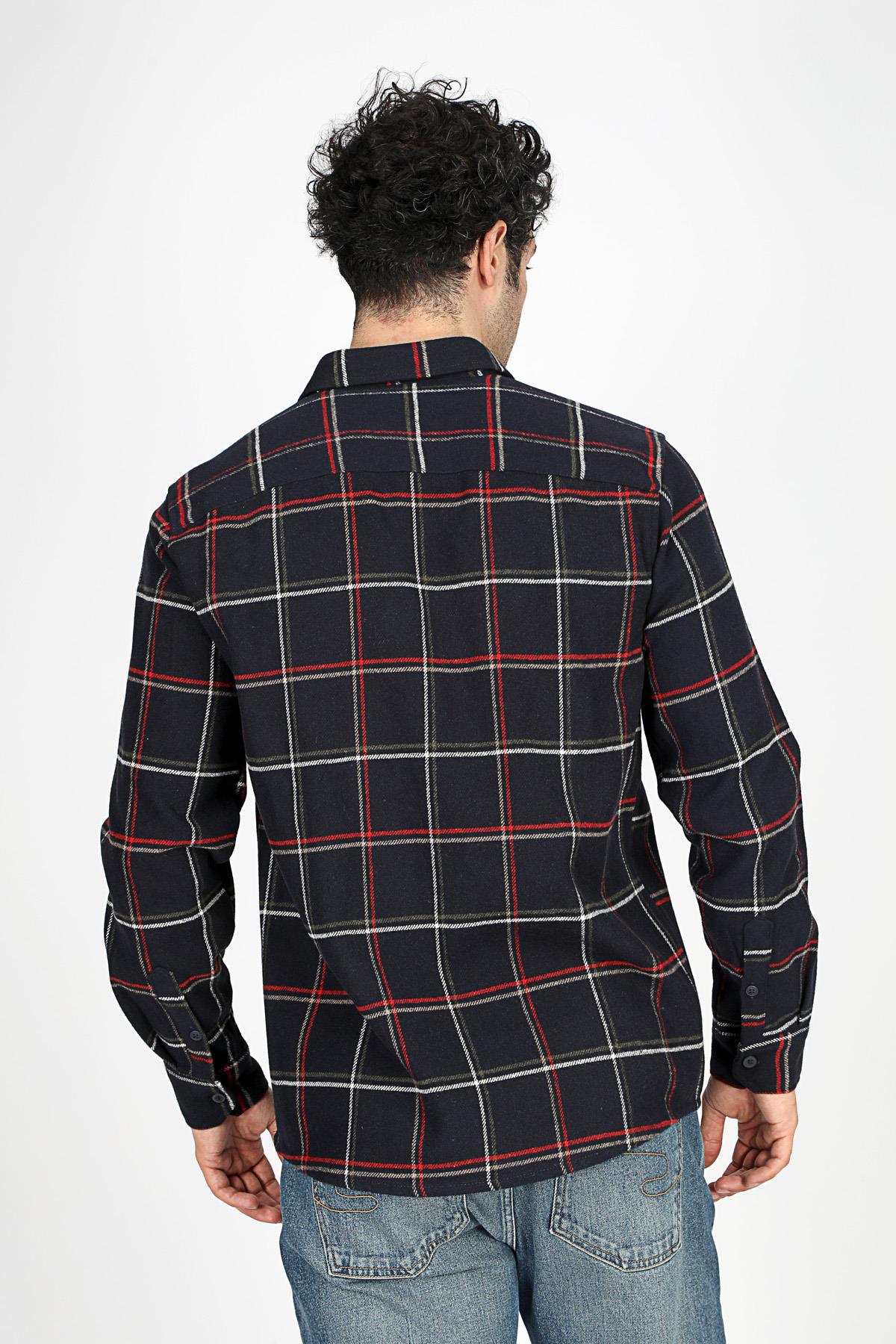 LUPIN ERKEK DOKUMA U.KOL GÖMLEK