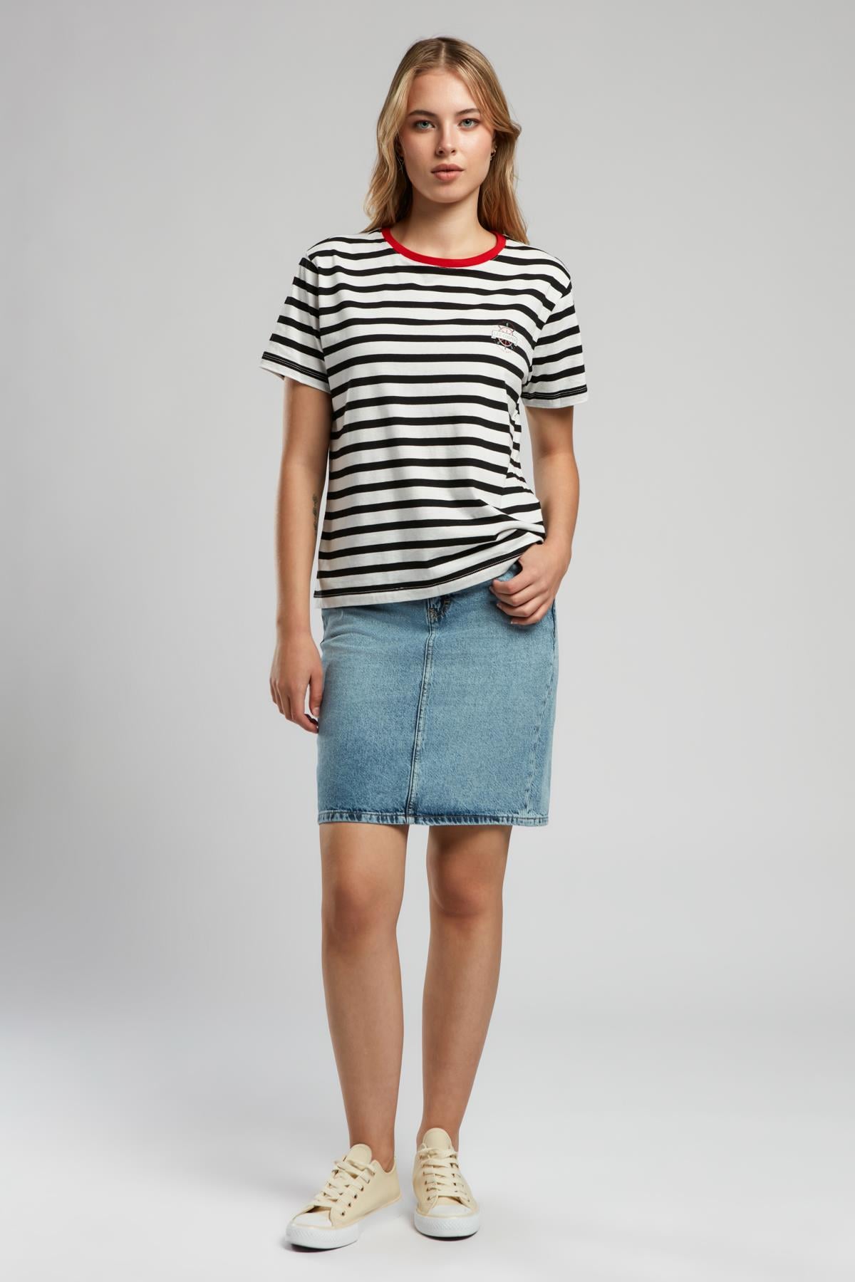 MALORY KADIN O YAKA T-SHIRT
