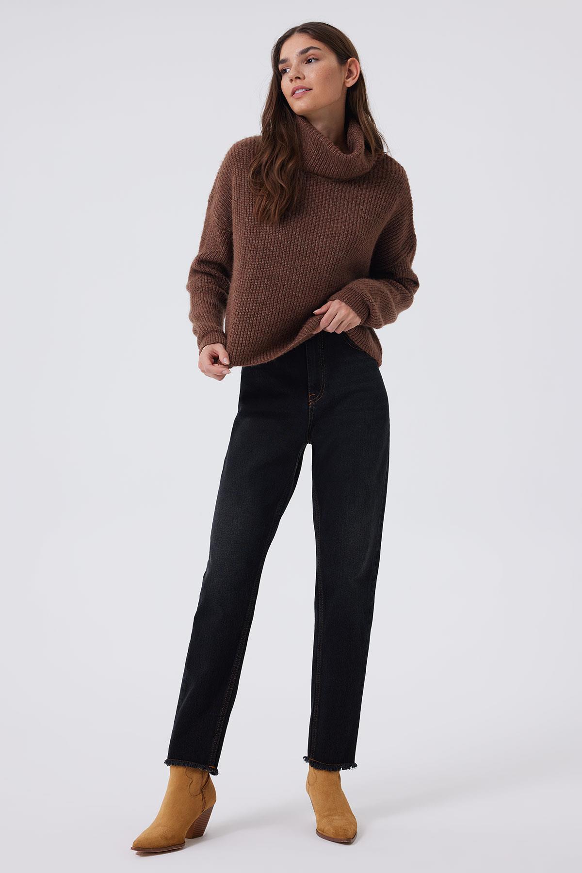 Marlyn Kadın Jean Pantolon Rosada Vbl Stone