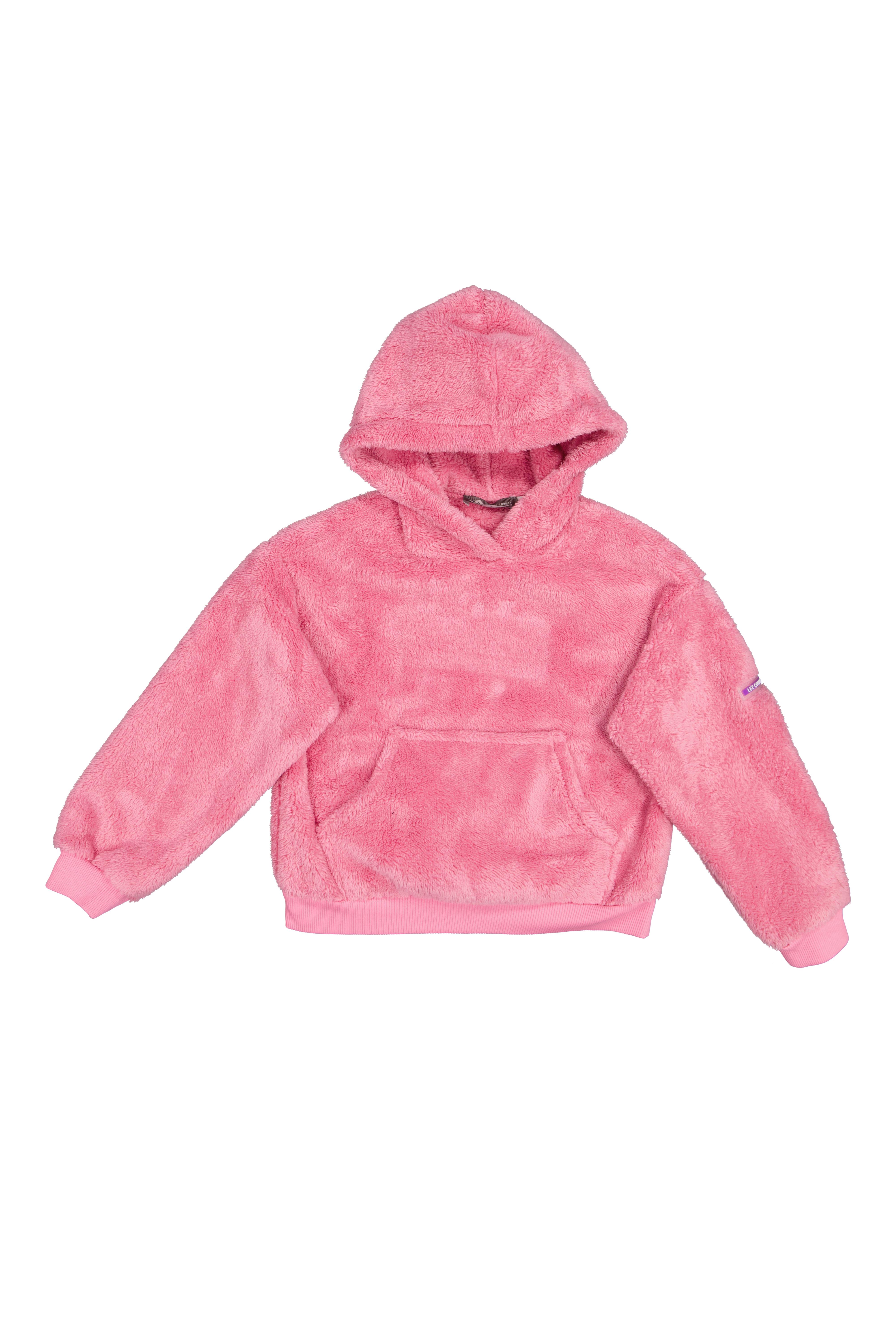 Mia Kız Çocuk Kapüşonlu Sweatshirt Pembe