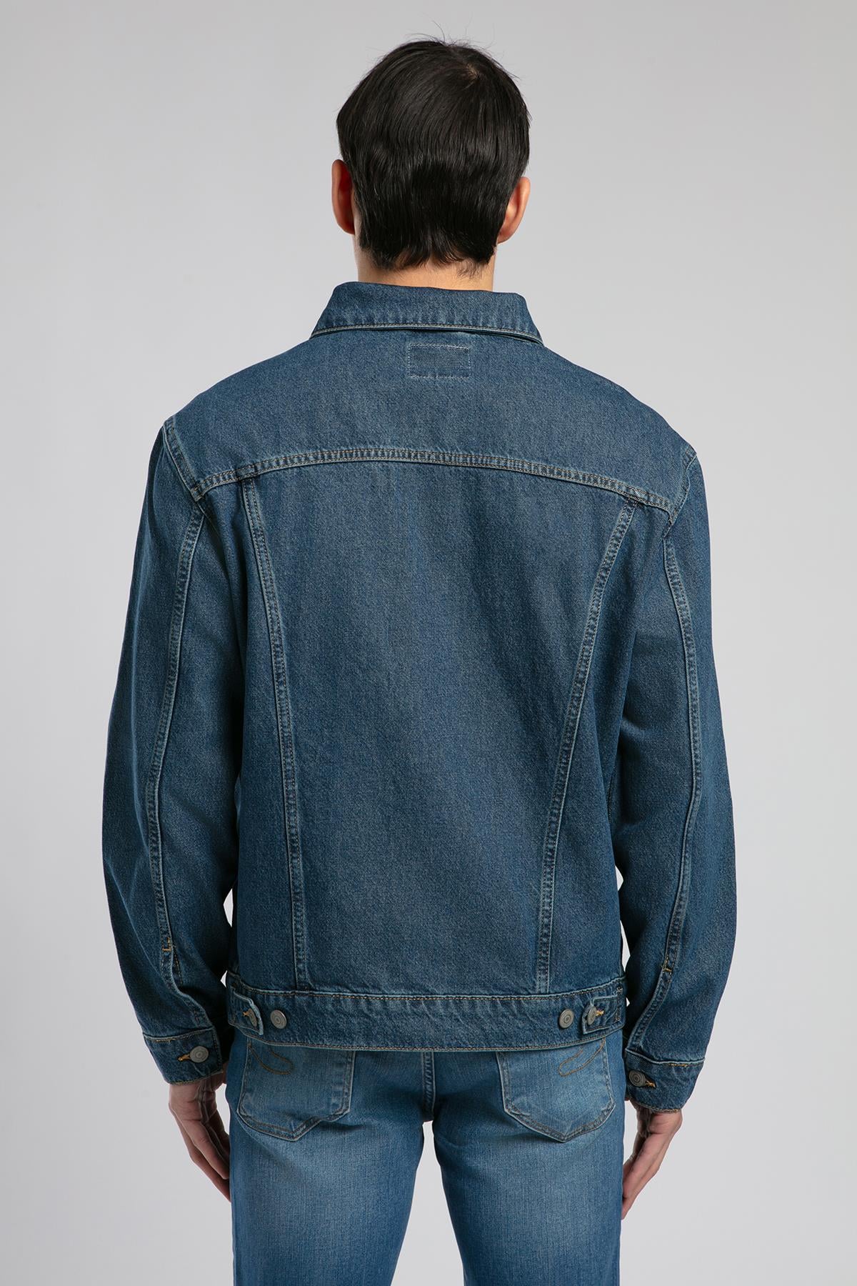 Nagoya Erkek %100 Pamuk Jean Ceket